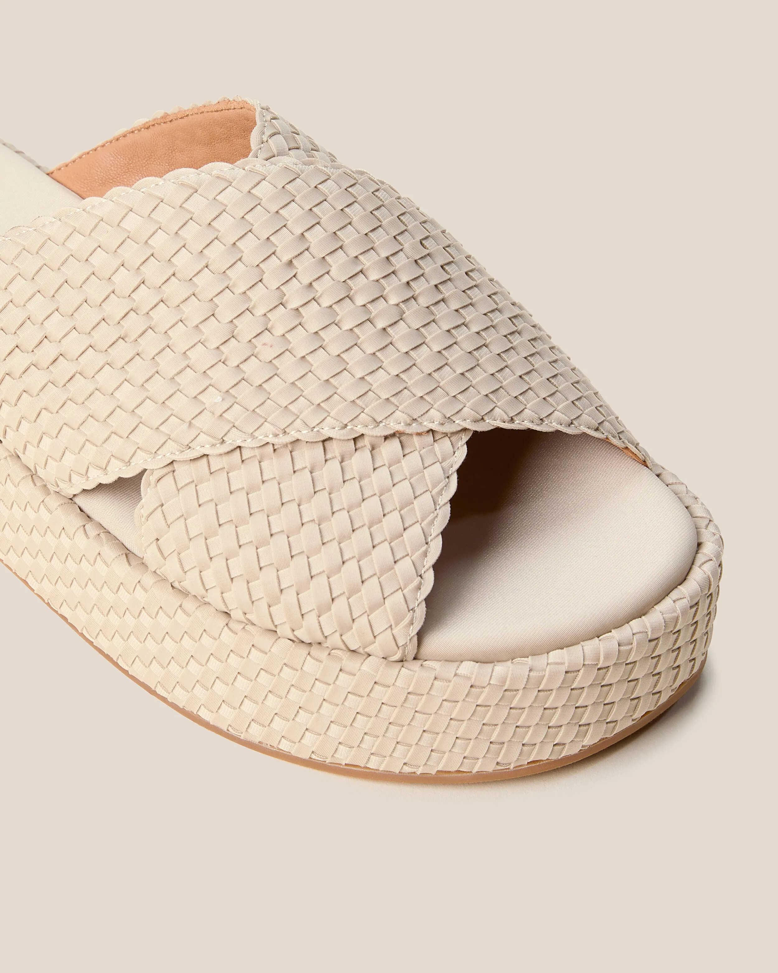 Laguna Platform | Ecru sold by Naghedi product image thumbnail 2