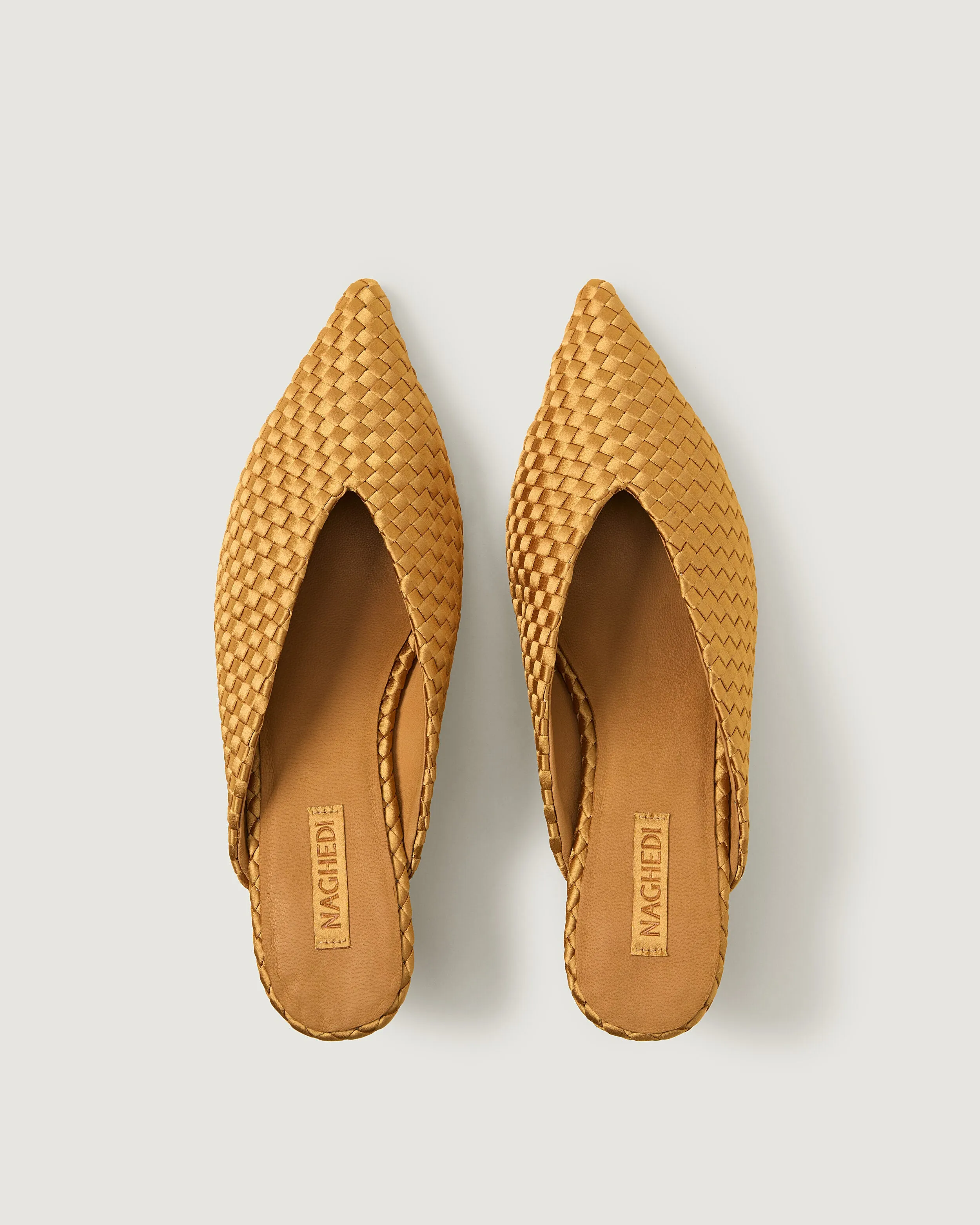 Strada Kitten Heel Satin | Ore sold by Naghedi product image thumbnail 3