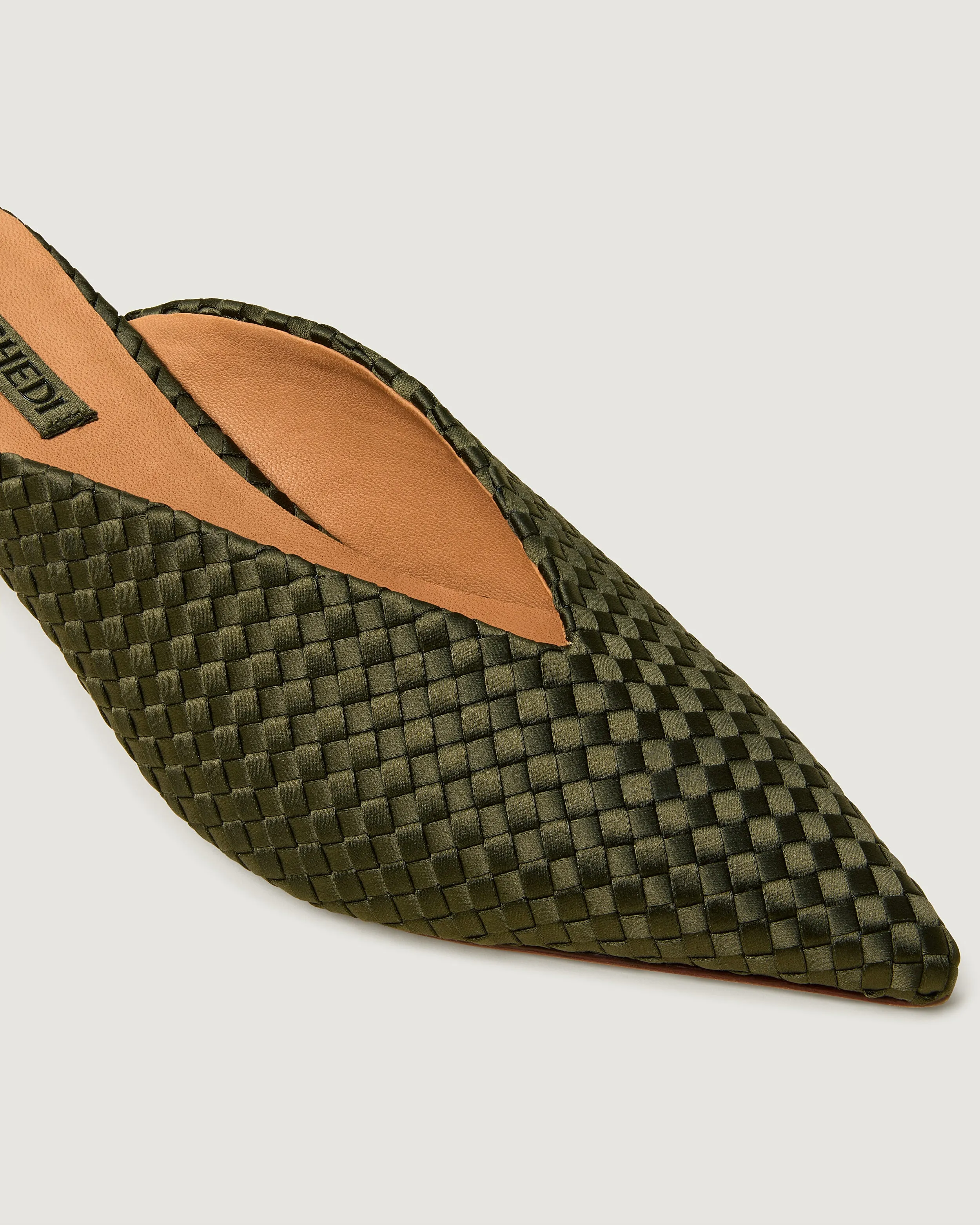 Strada Kitten Heel Satin | Juniper sold by Naghedi product image thumbnail 2