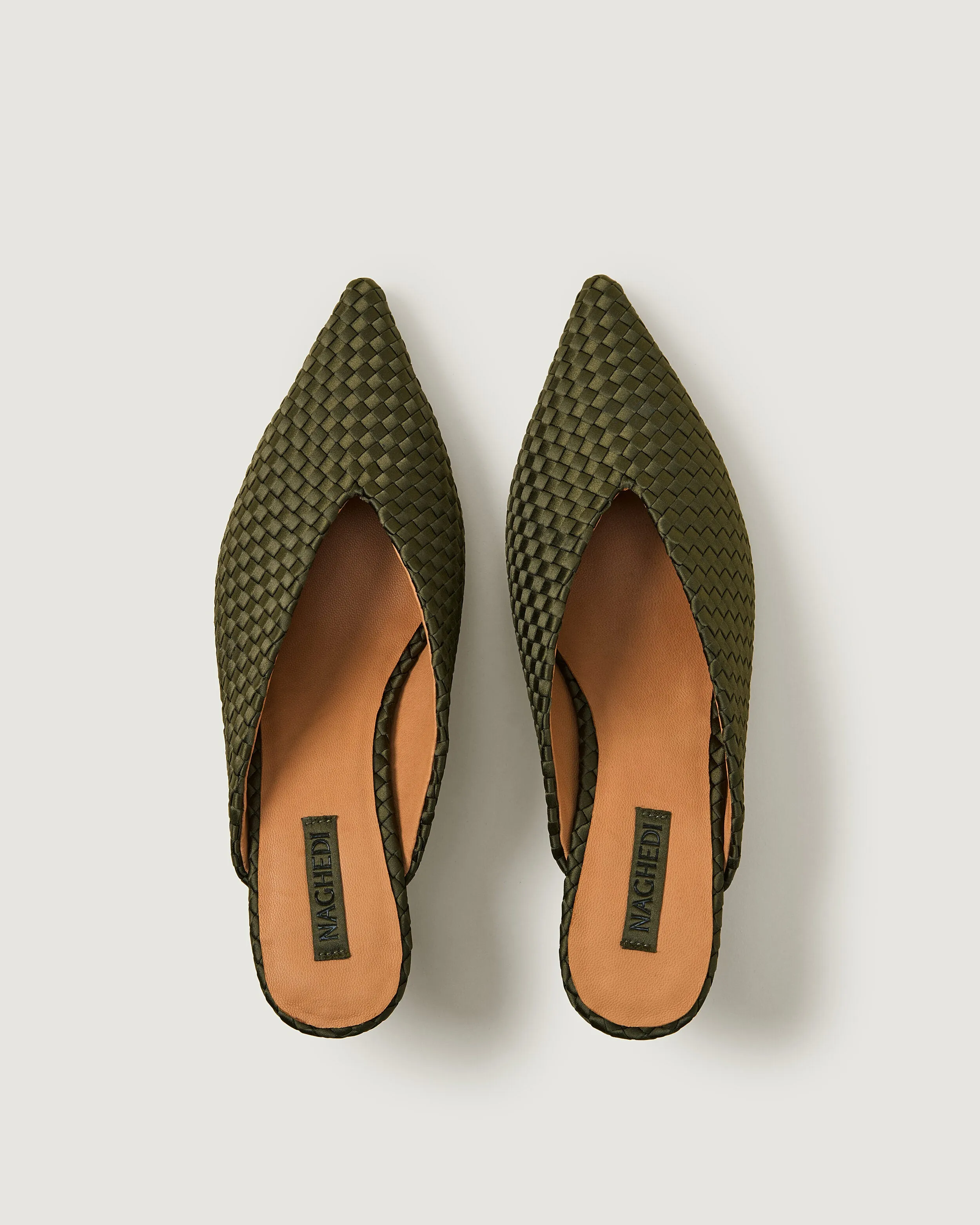 Strada Kitten Heel Satin | Juniper sold by Naghedi product image thumbnail 3