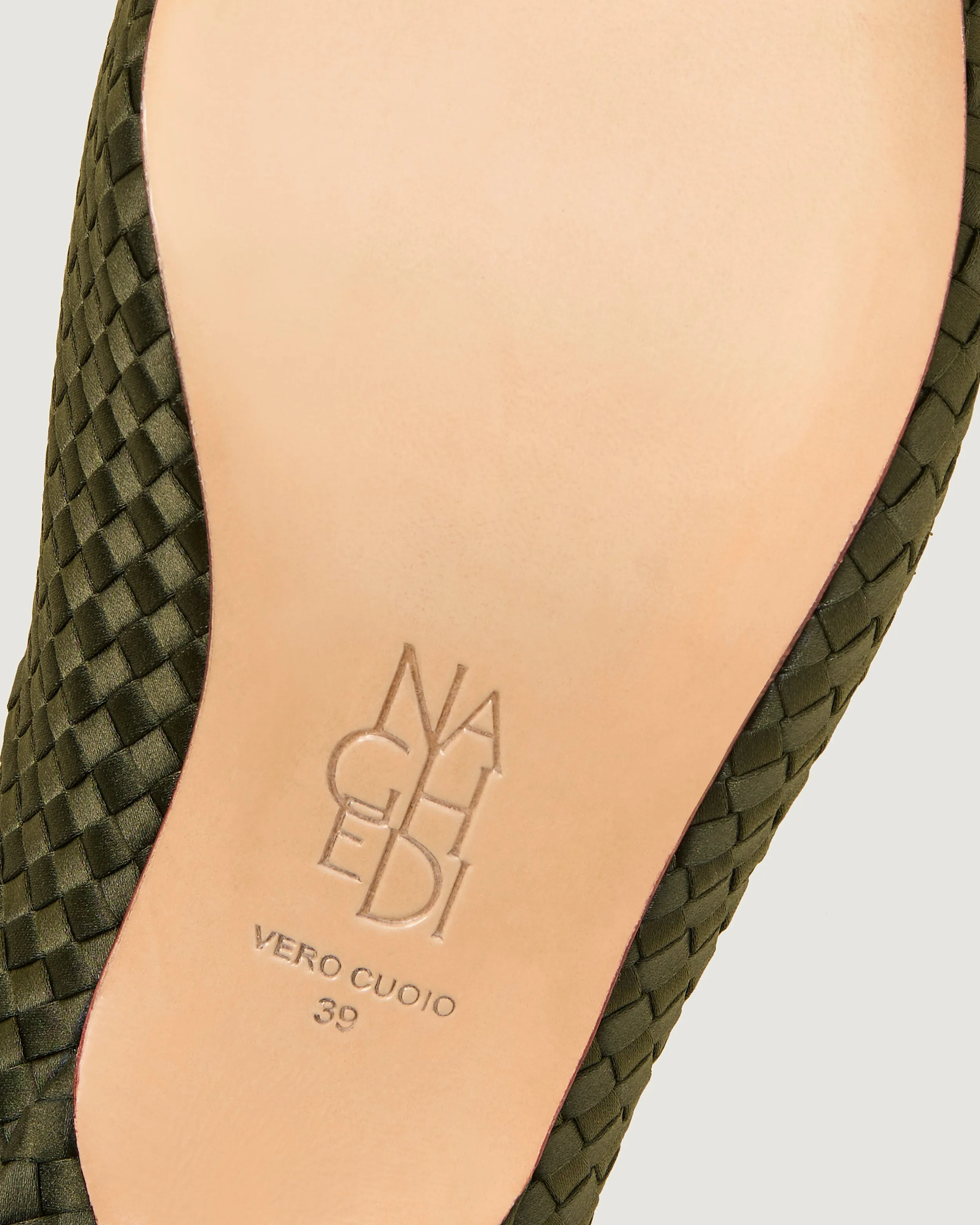 Strada Kitten Heel Satin | Juniper sold by Naghedi product image thumbnail 4