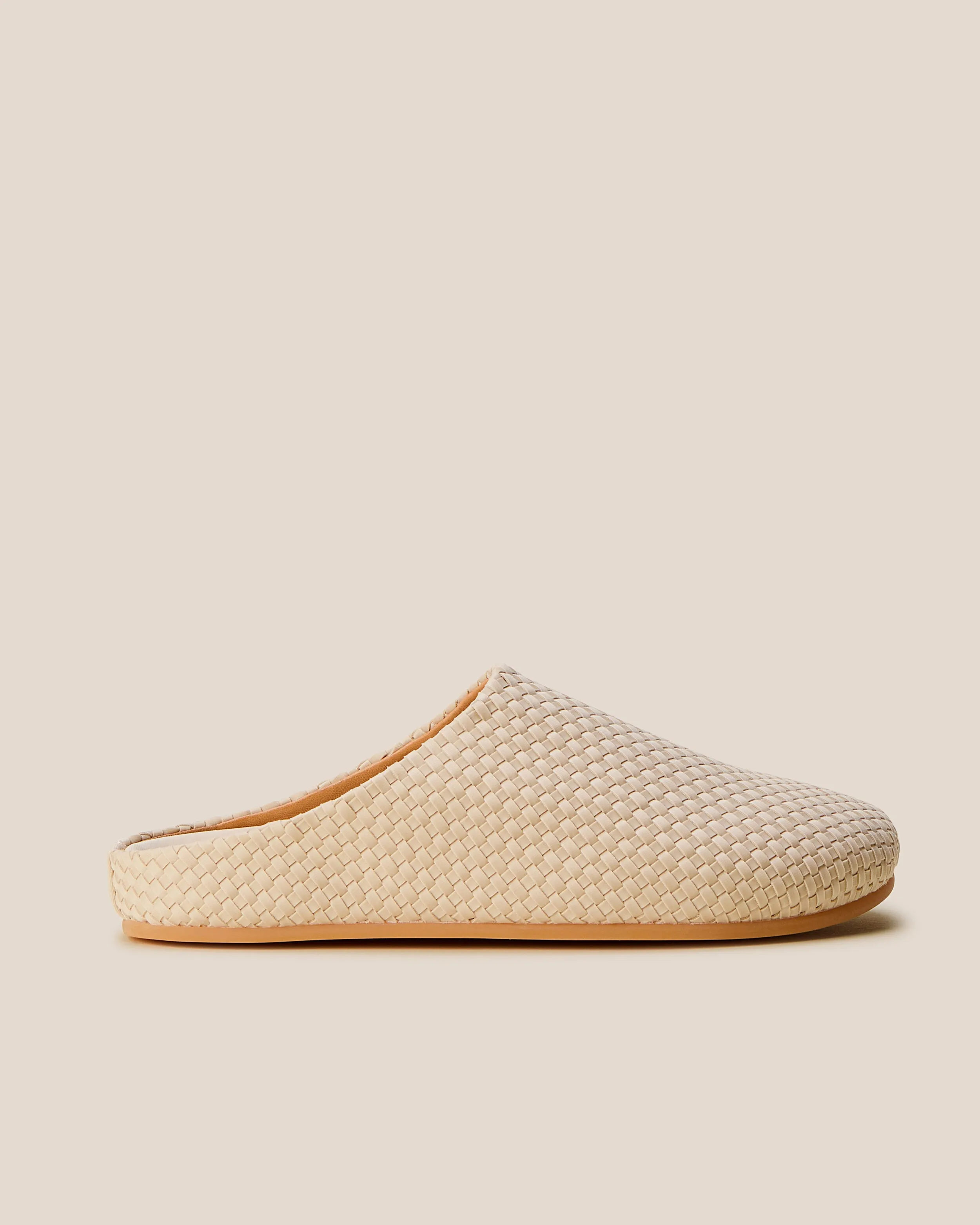 Hudson Clog | Ecru sold by Naghedi