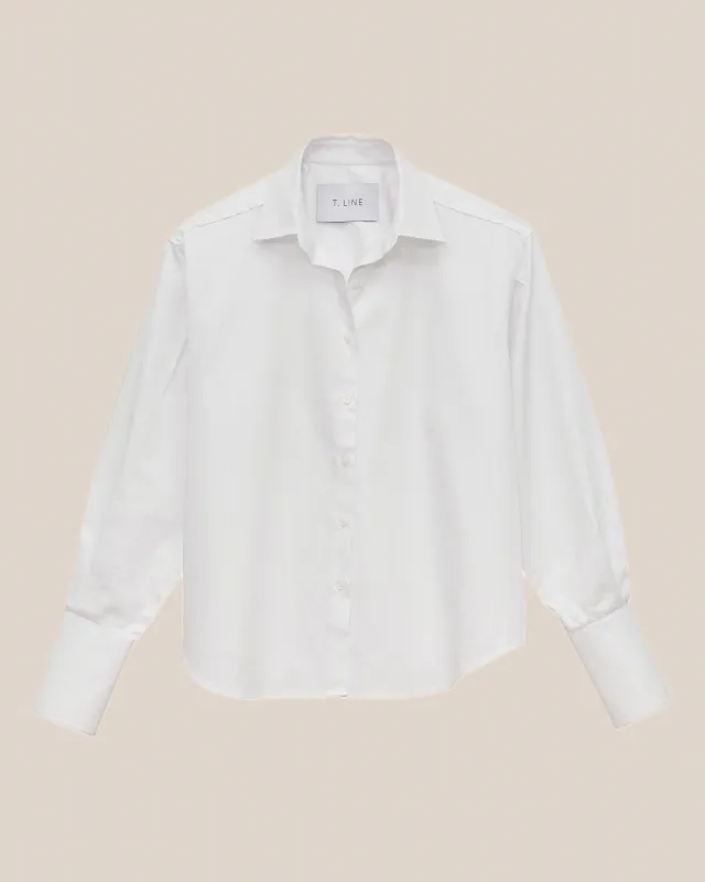 T.Line Isabel Shirt | White sold by Naghedi