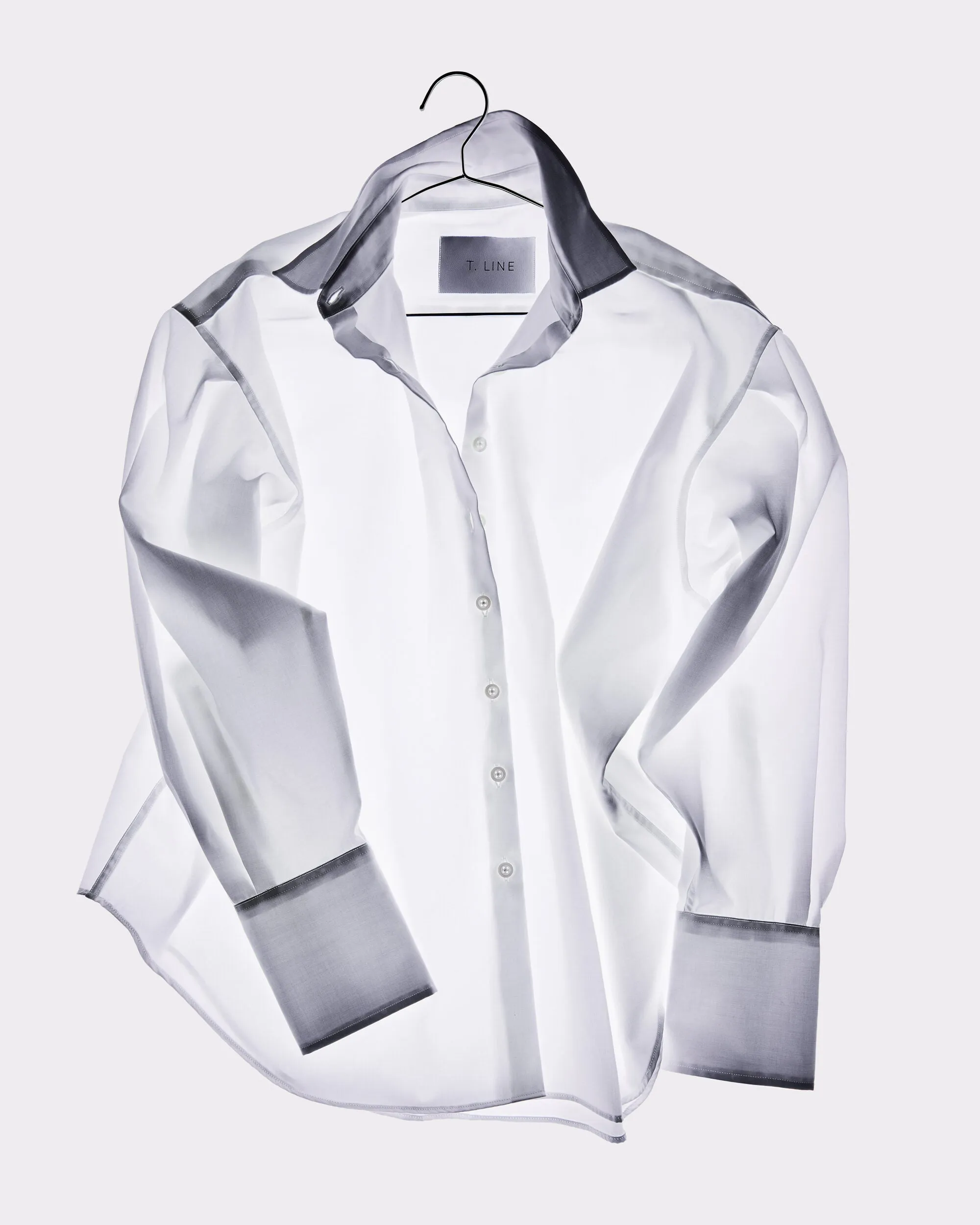 T.Line Isabel Shirt | White sold by Naghedi product image thumbnail 3