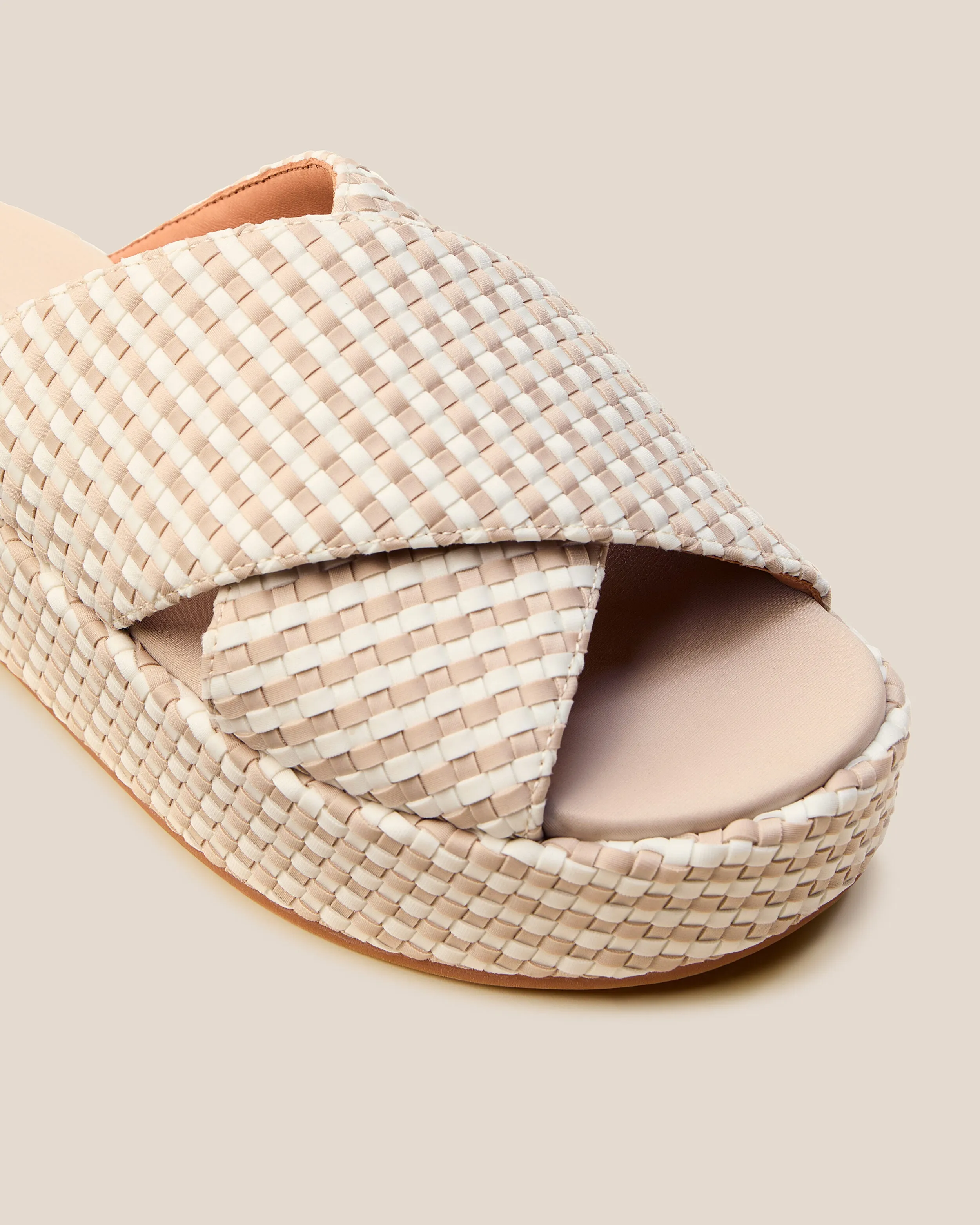 Laguna Platform Striped Geo | Mykonos sold by Naghedi product image thumbnail 2
