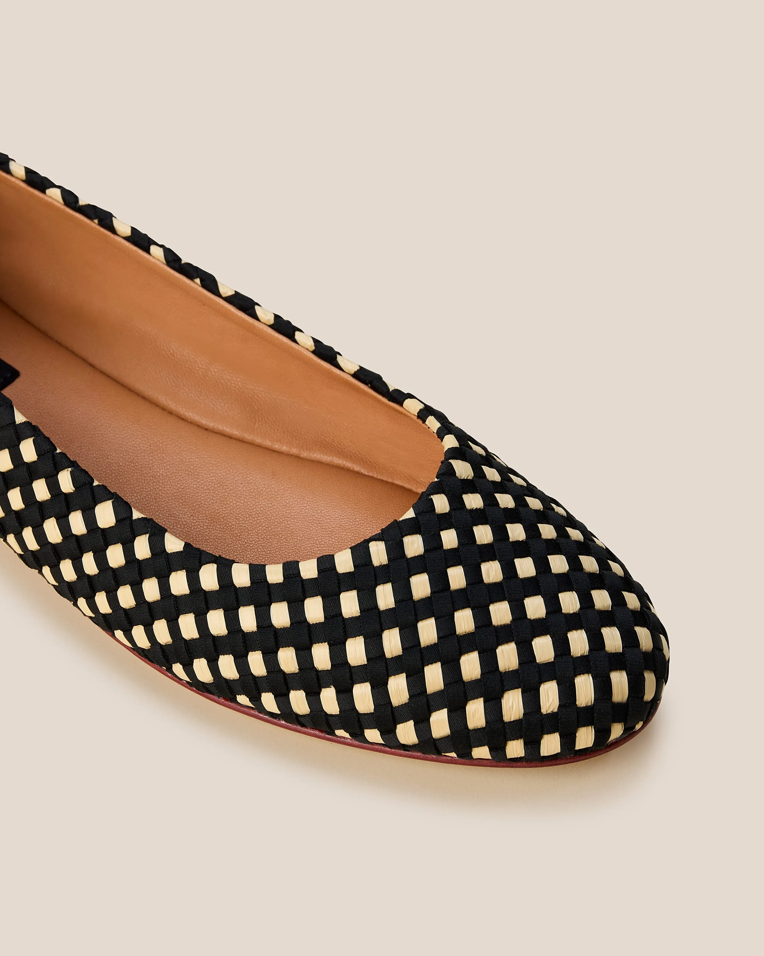 Nomad Ballet Flat Raffia | Costa sold by Naghedi product image thumbnail 2