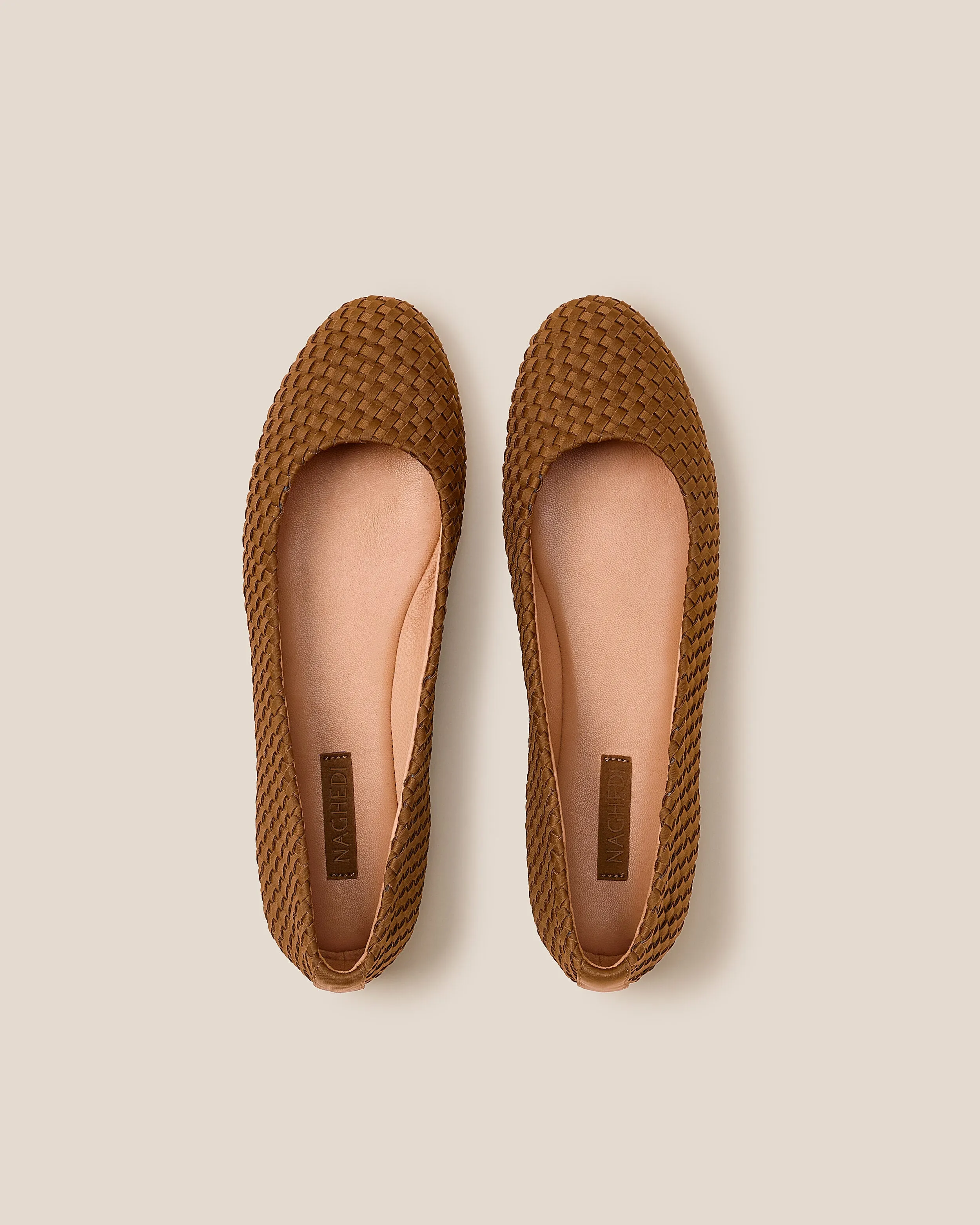 Nomad Ballet Flat | Teak sold by Naghedi product image thumbnail 3
