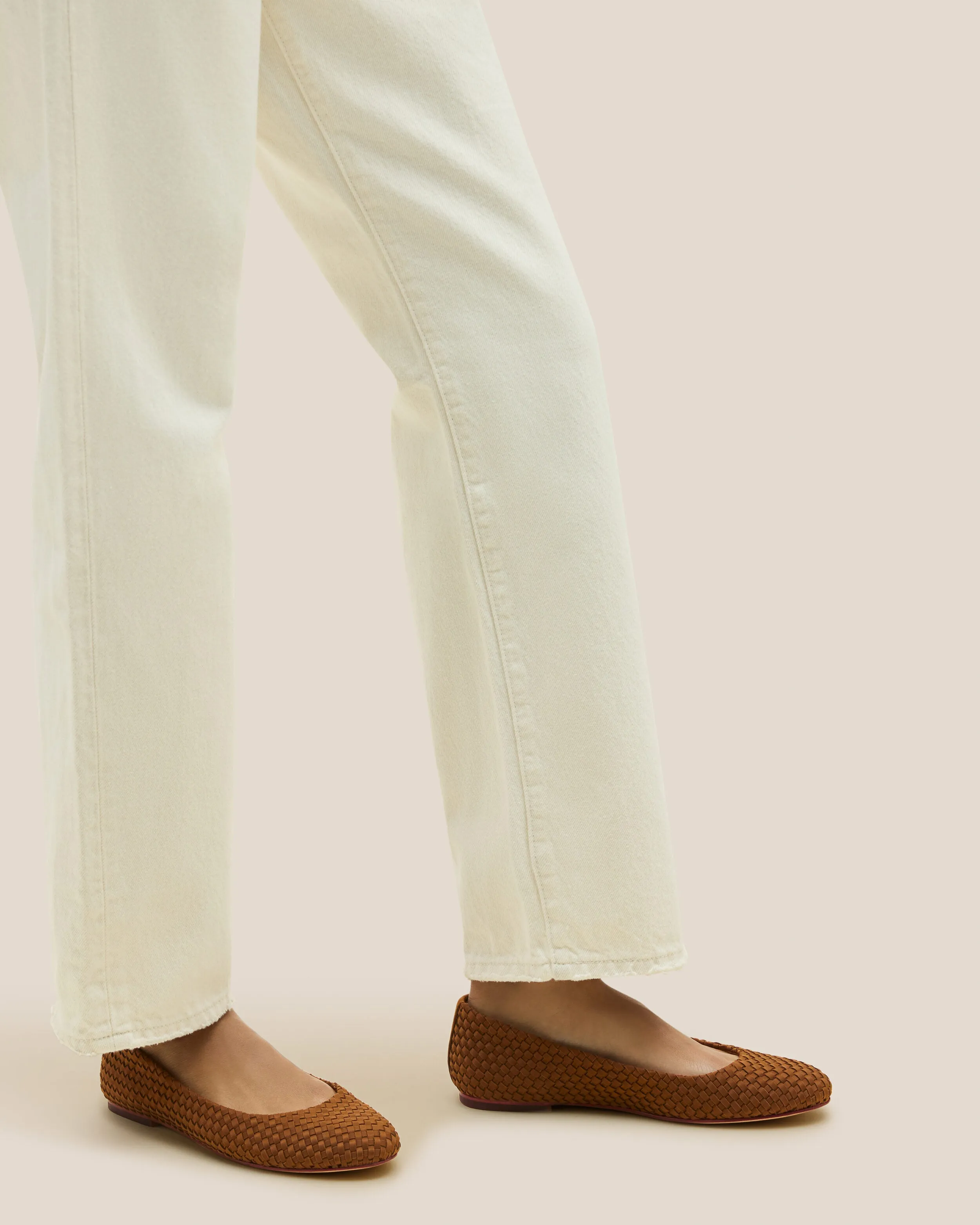 Nomad Ballet Flat | Teak sold by Naghedi product image thumbnail 5