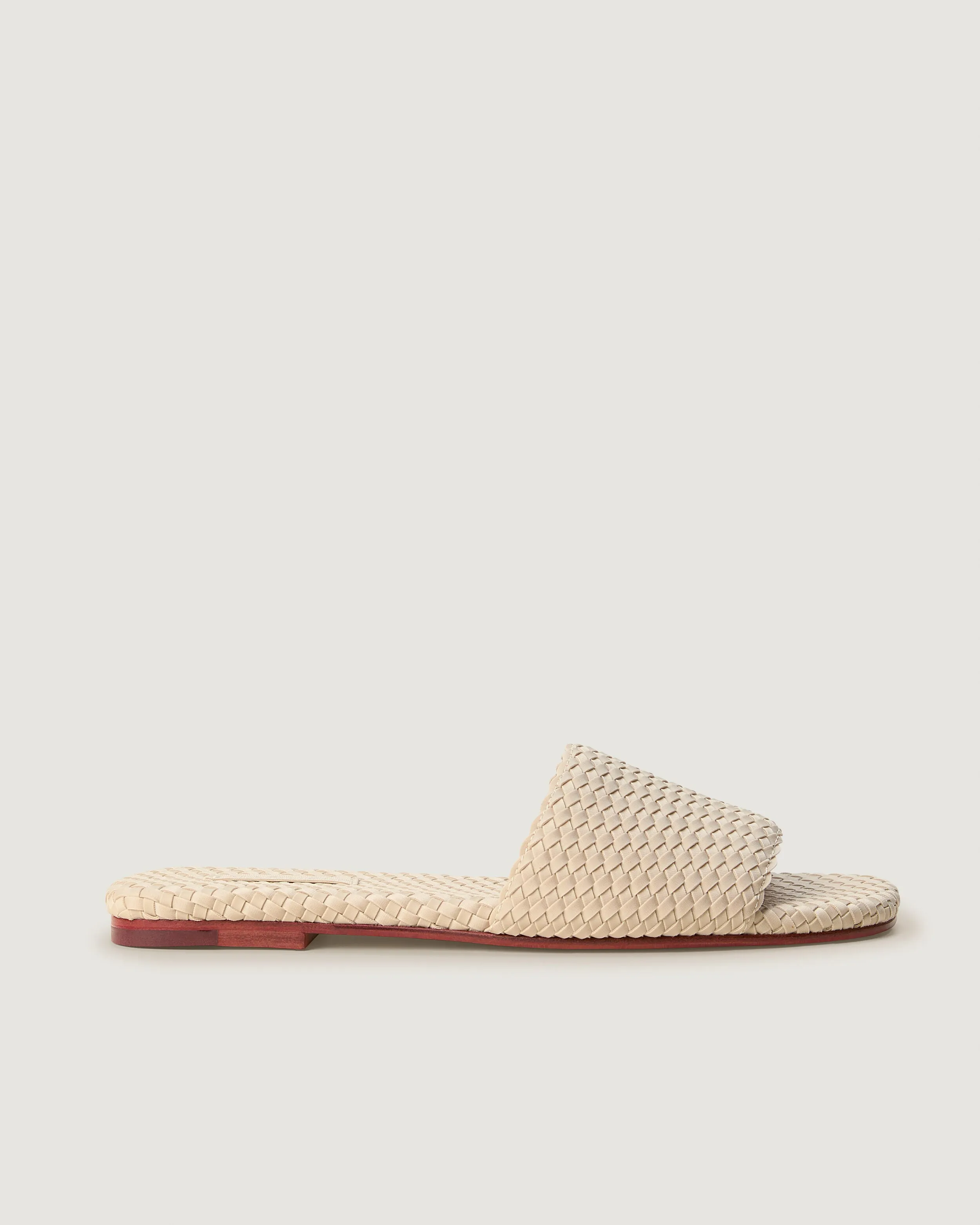 St. Barths Slide | Ecru sold by Naghedi