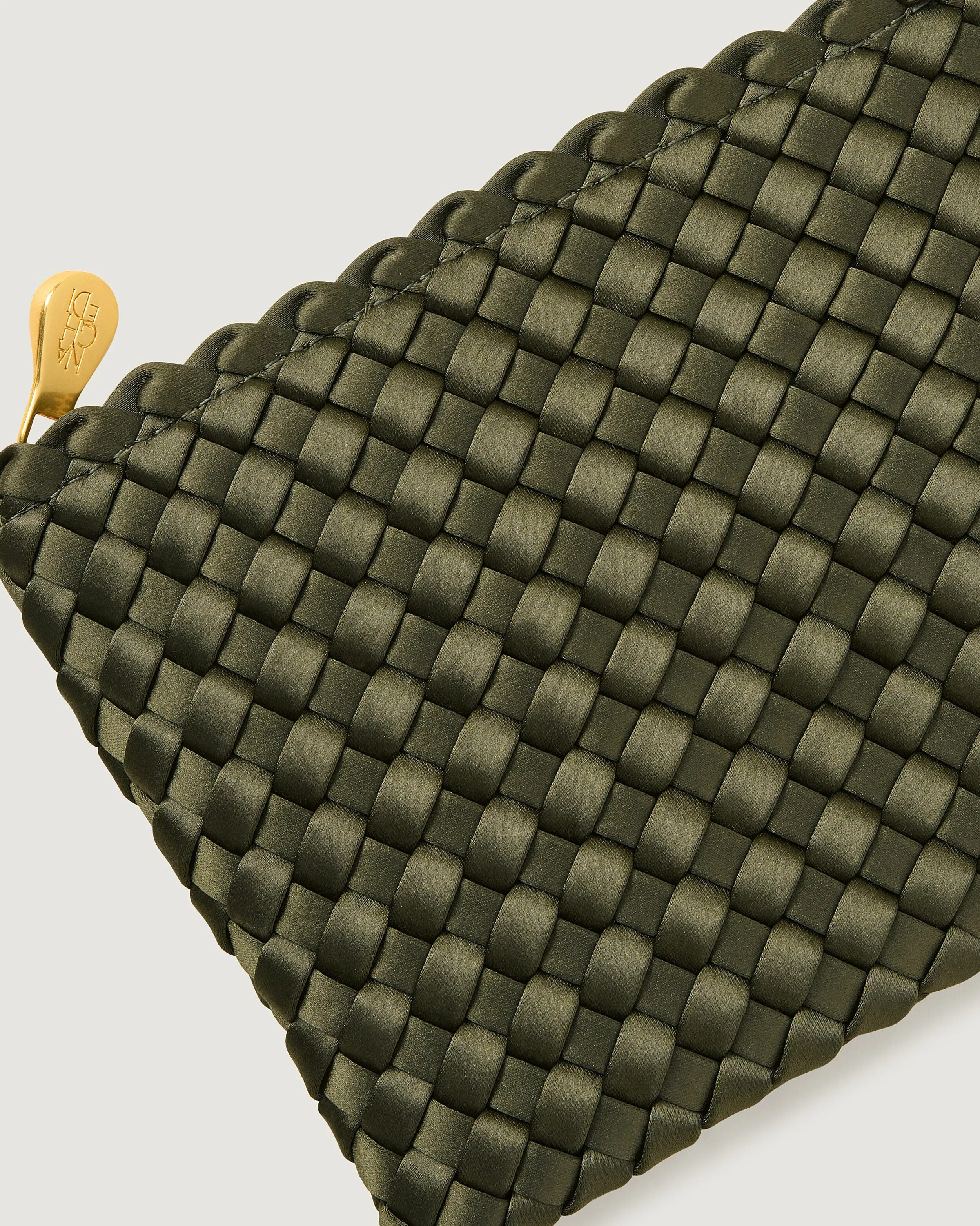 St. Barths Small Tote Satin | Juniper sold by Naghedi product image thumbnail 3