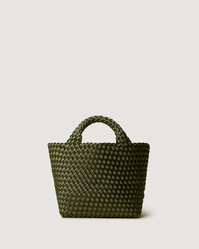 St. Barths Small Tote Satin | Juniper sold by Naghedi