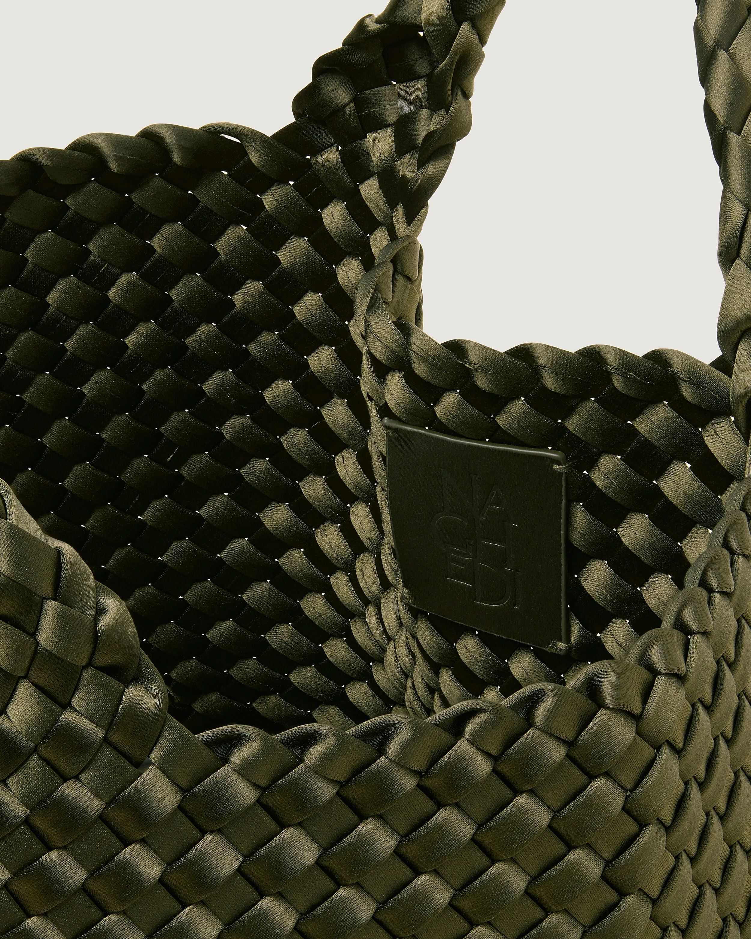 St. Barths Small Tote Satin | Juniper sold by Naghedi product image thumbnail 2