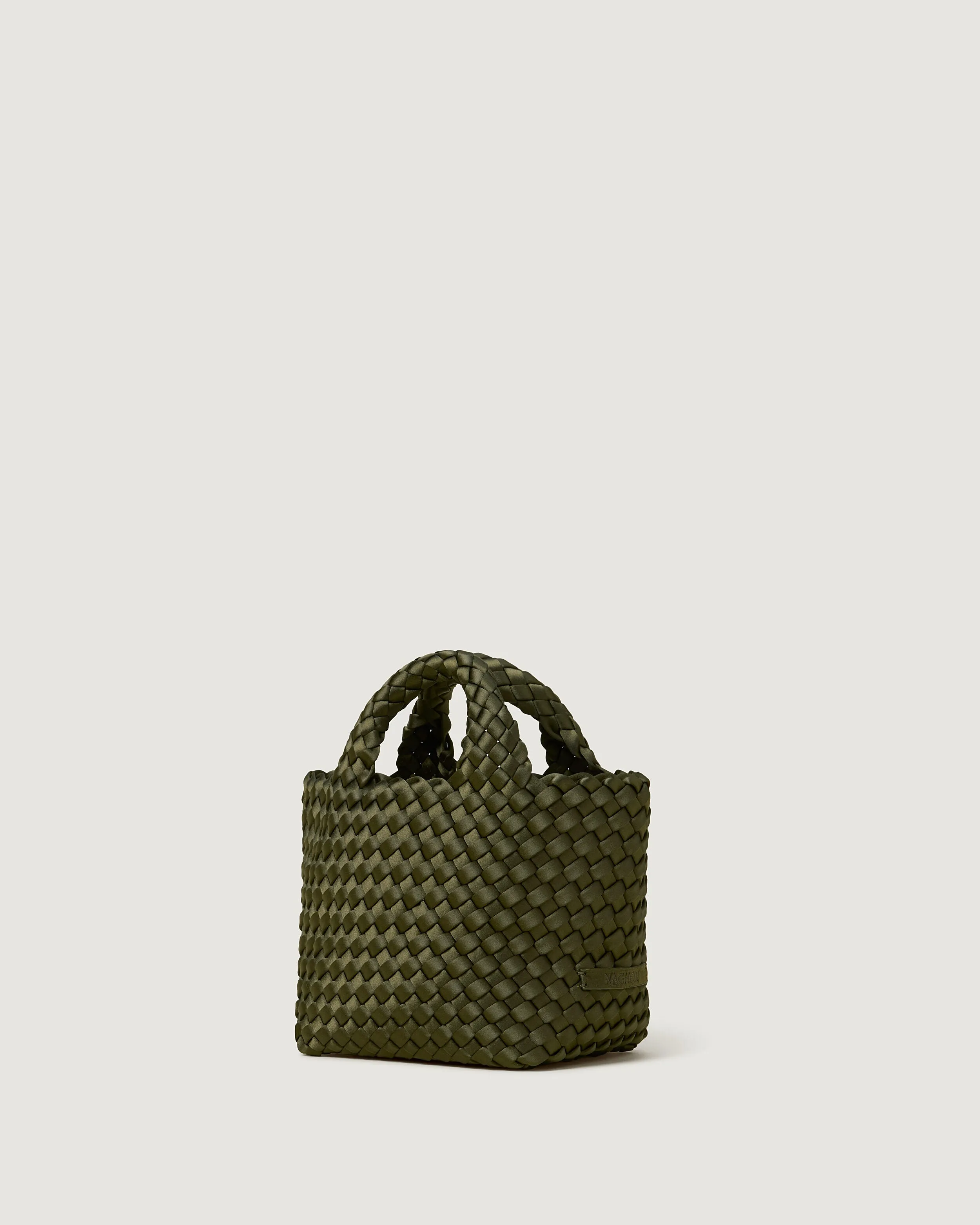 St. Barths Petit Tote Satin | Juniper sold by Naghedi product image thumbnail 4