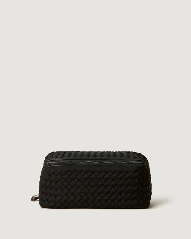 Caravan Medium Cosmetic Case | Onyx sold by Naghedi