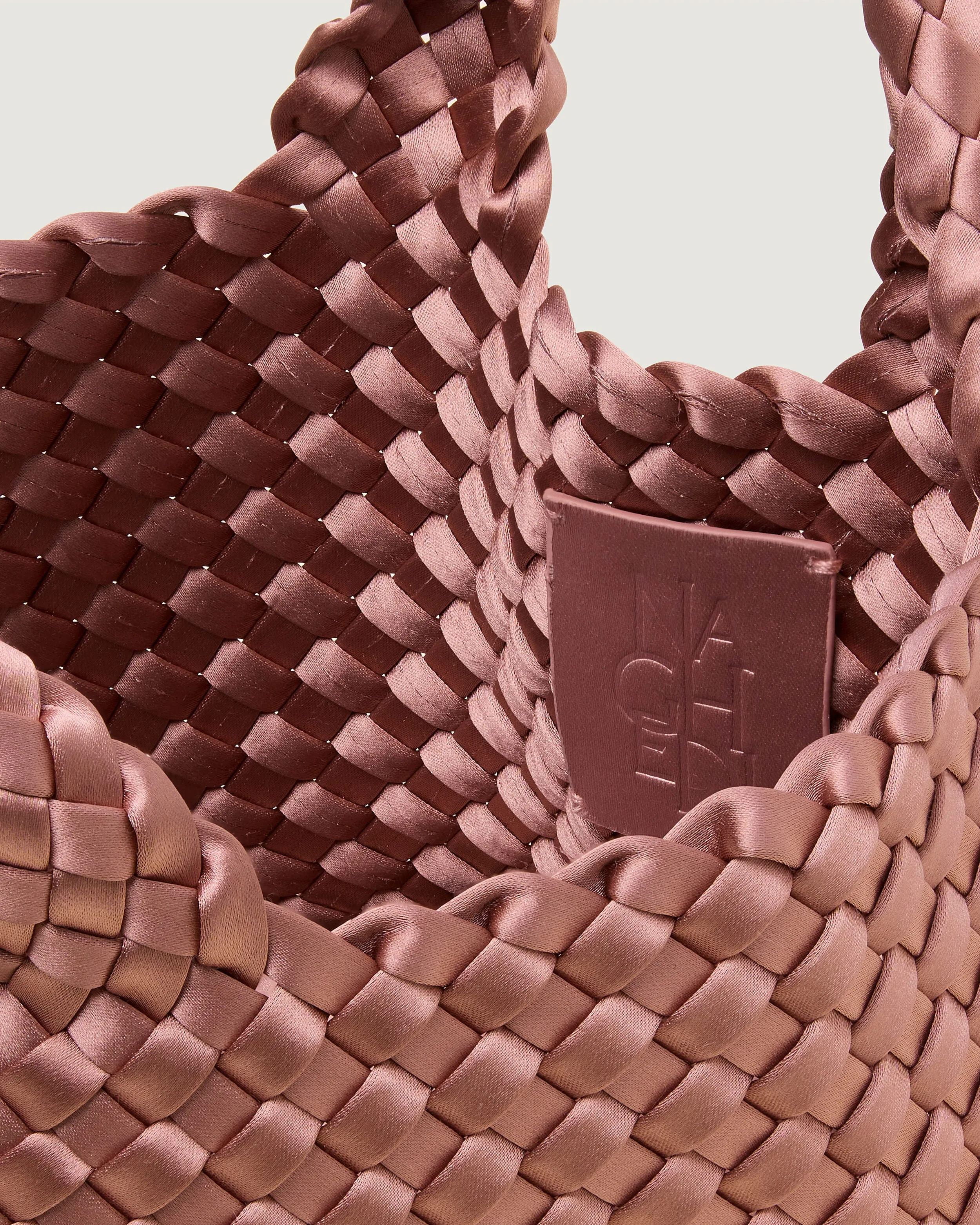 St. Barths Petit Tote Satin | Daphne sold by Naghedi product image thumbnail 2