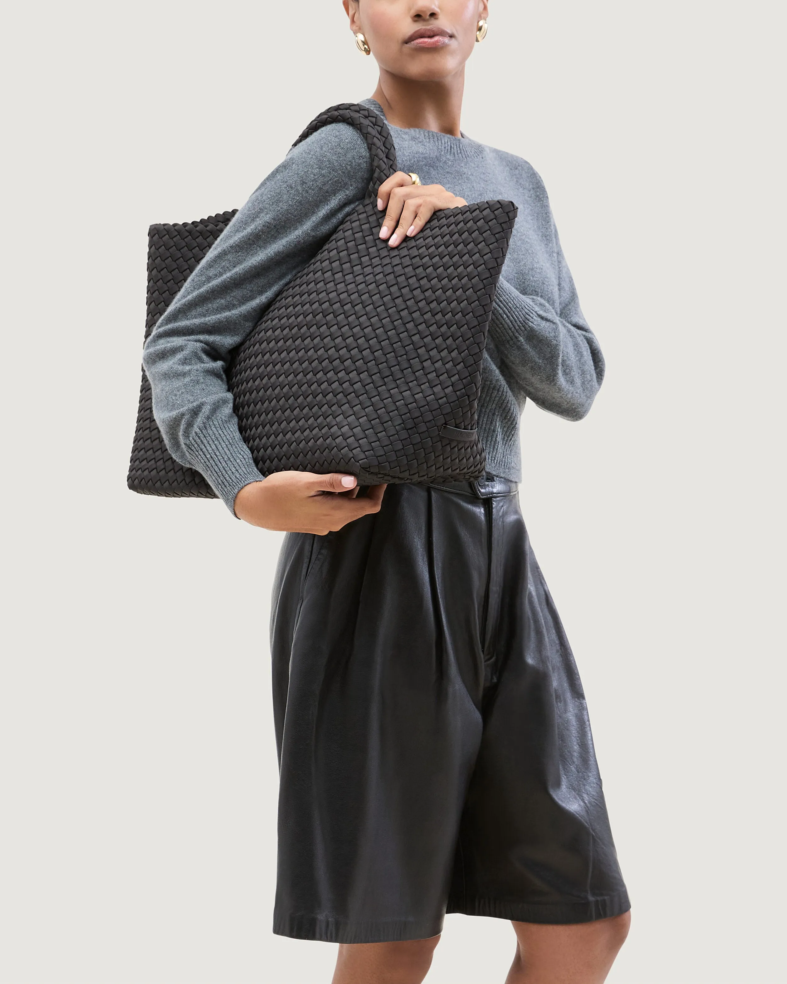 St. Barths Large Tote | Ash sold by Naghedi product image thumbnail 5