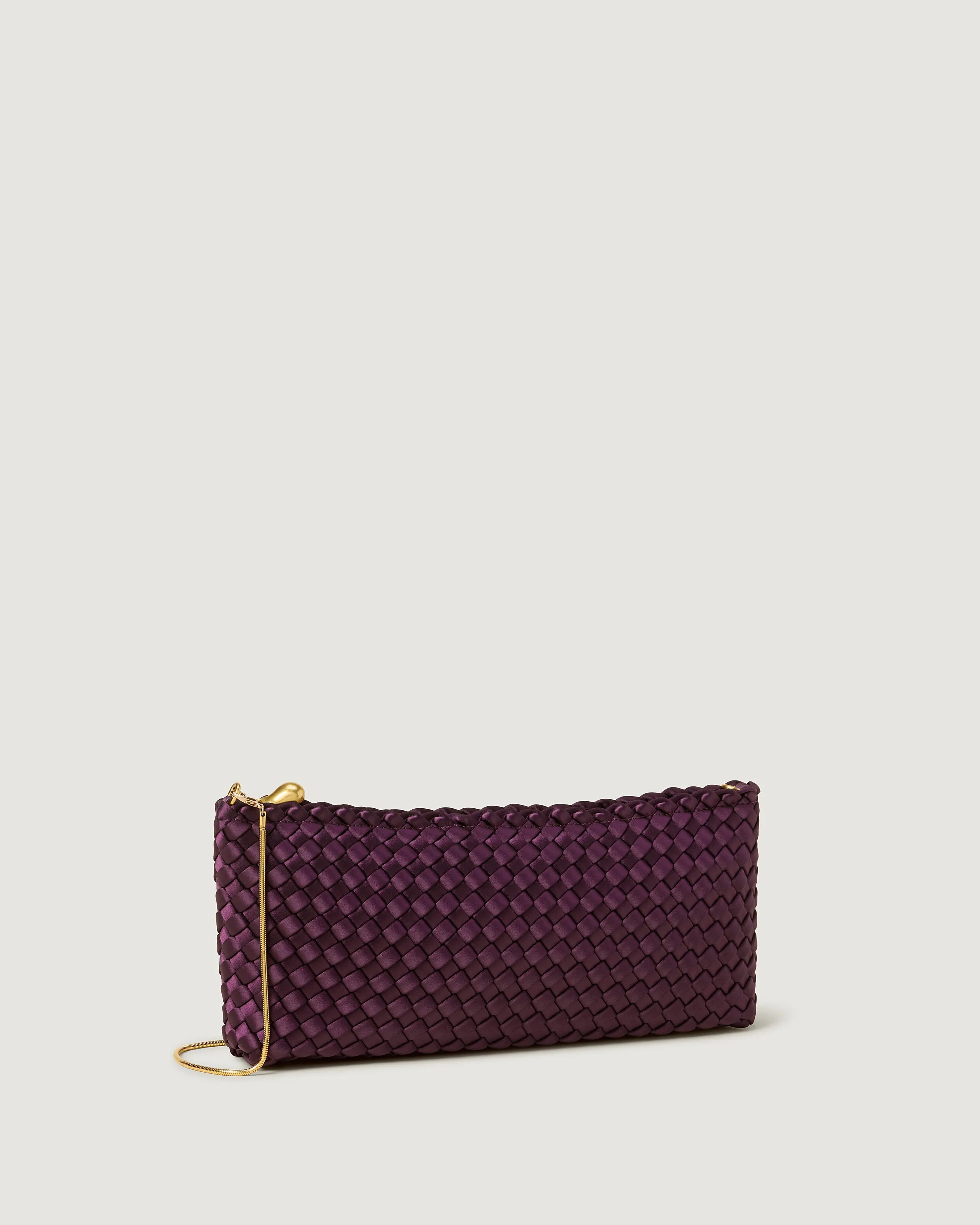 Gala Clutch Satin | Currant sold by Naghedi product image thumbnail 3
