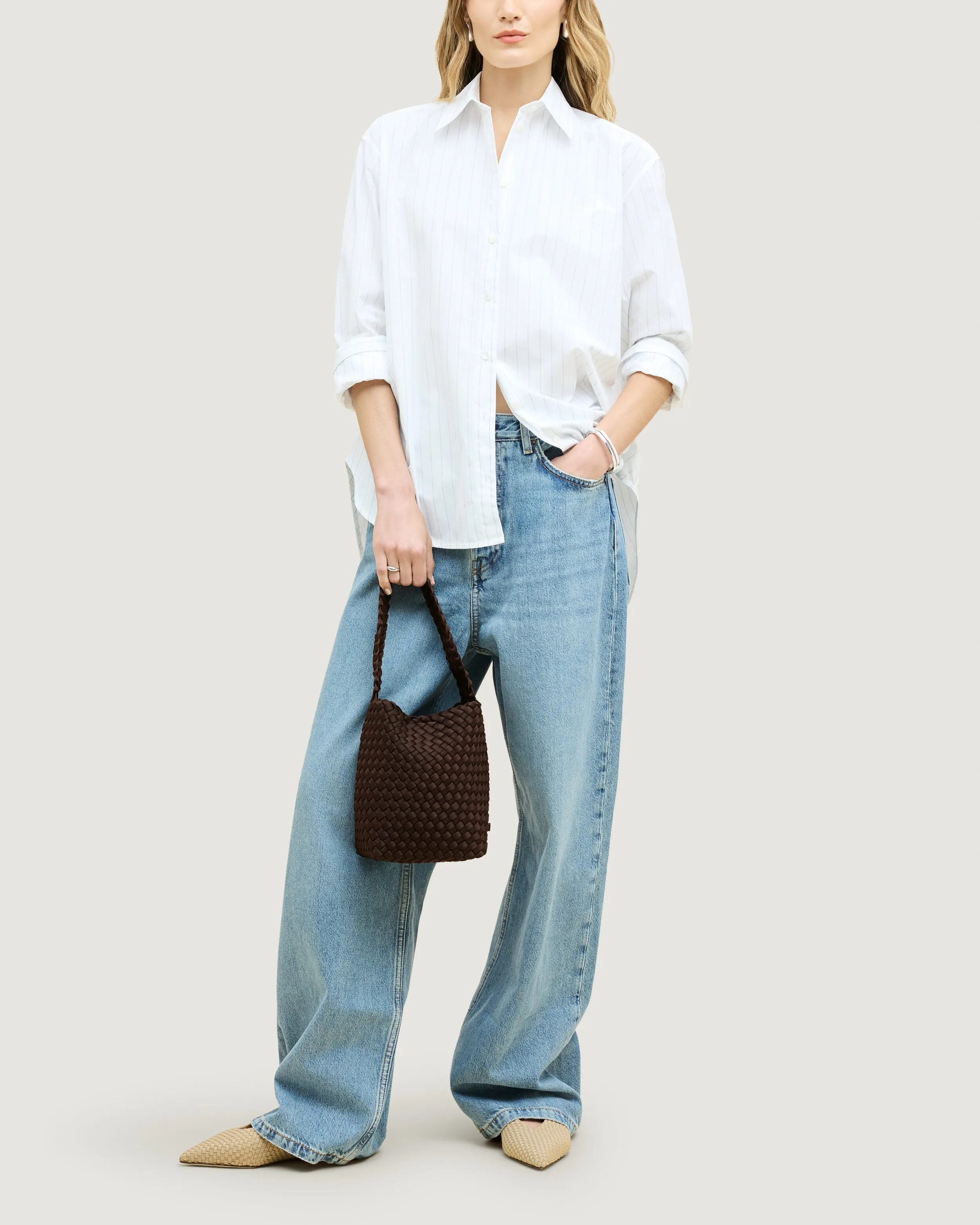 Nomad Small Hobo | Chocolate sold by Naghedi product image thumbnail 5