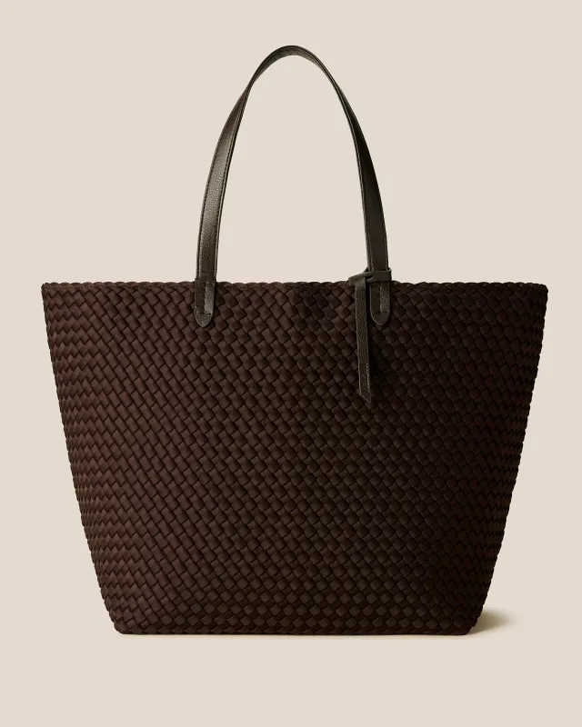 Jetsetter Large Tote | Chocolate (Original) sold by Naghedi