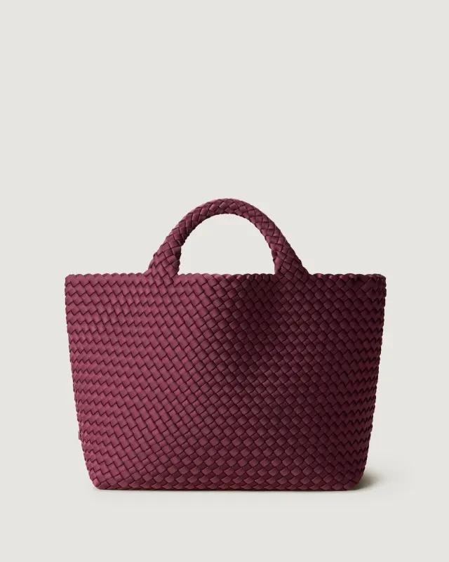 St. Barths Medium Tote | Bordeaux sold by Naghedi