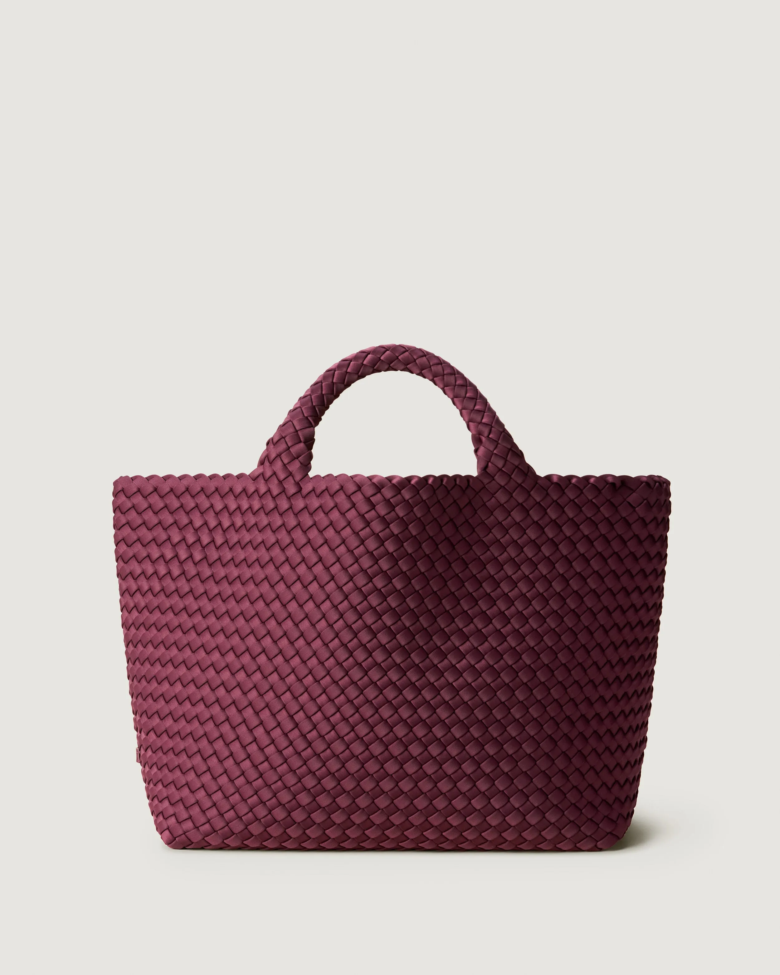 St. Barths Medium Tote | Bordeaux sold by Naghedi