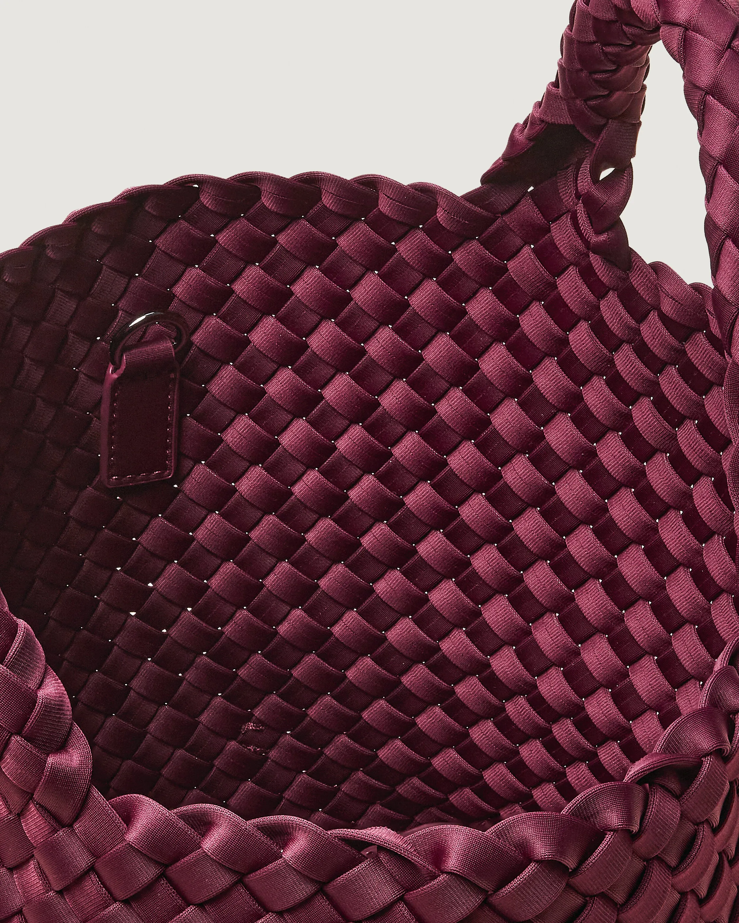 St. Barths Small Tote | Bordeaux sold by Naghedi product image thumbnail 2