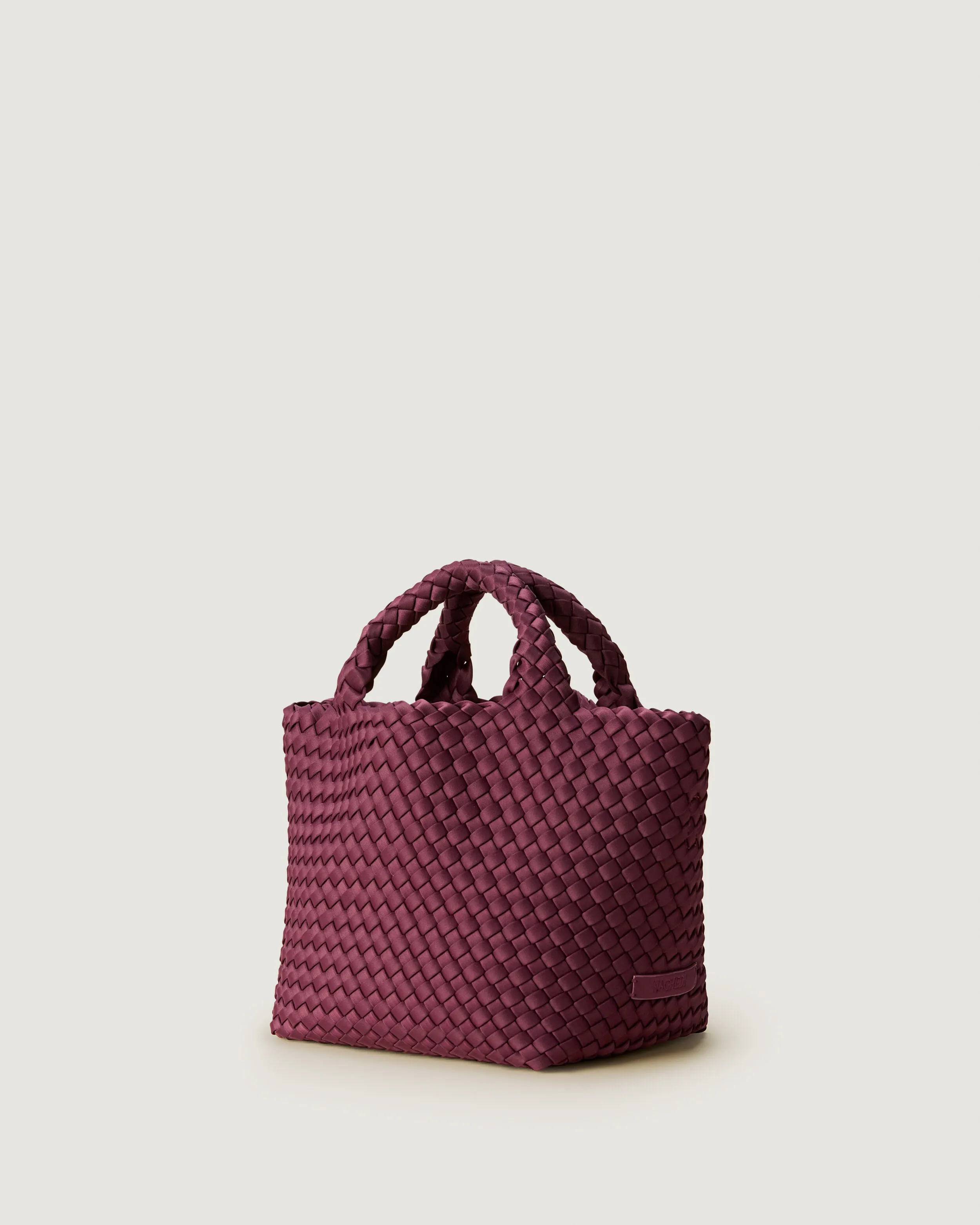 St. Barths Small Tote | Bordeaux sold by Naghedi product image thumbnail 4