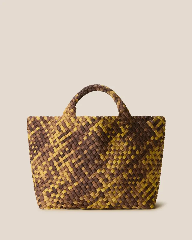 St. Barths Medium Tote Watercolor | Tortoiseshell made by Naghedi