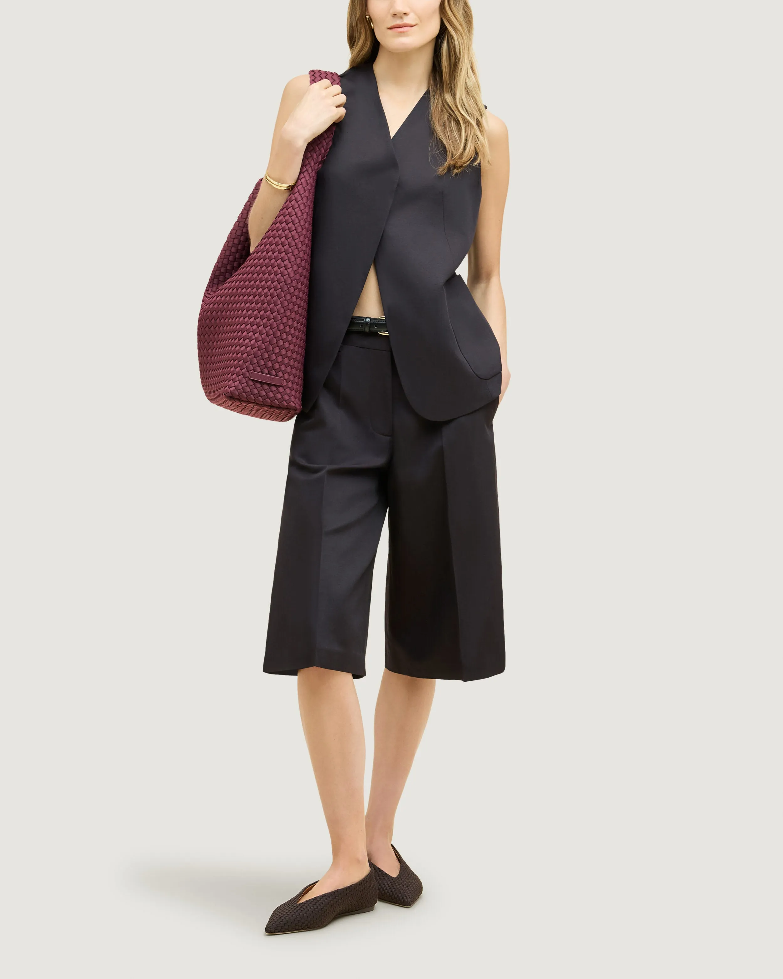 Nomad Large Hobo | Bordeaux sold by Naghedi product image thumbnail 5