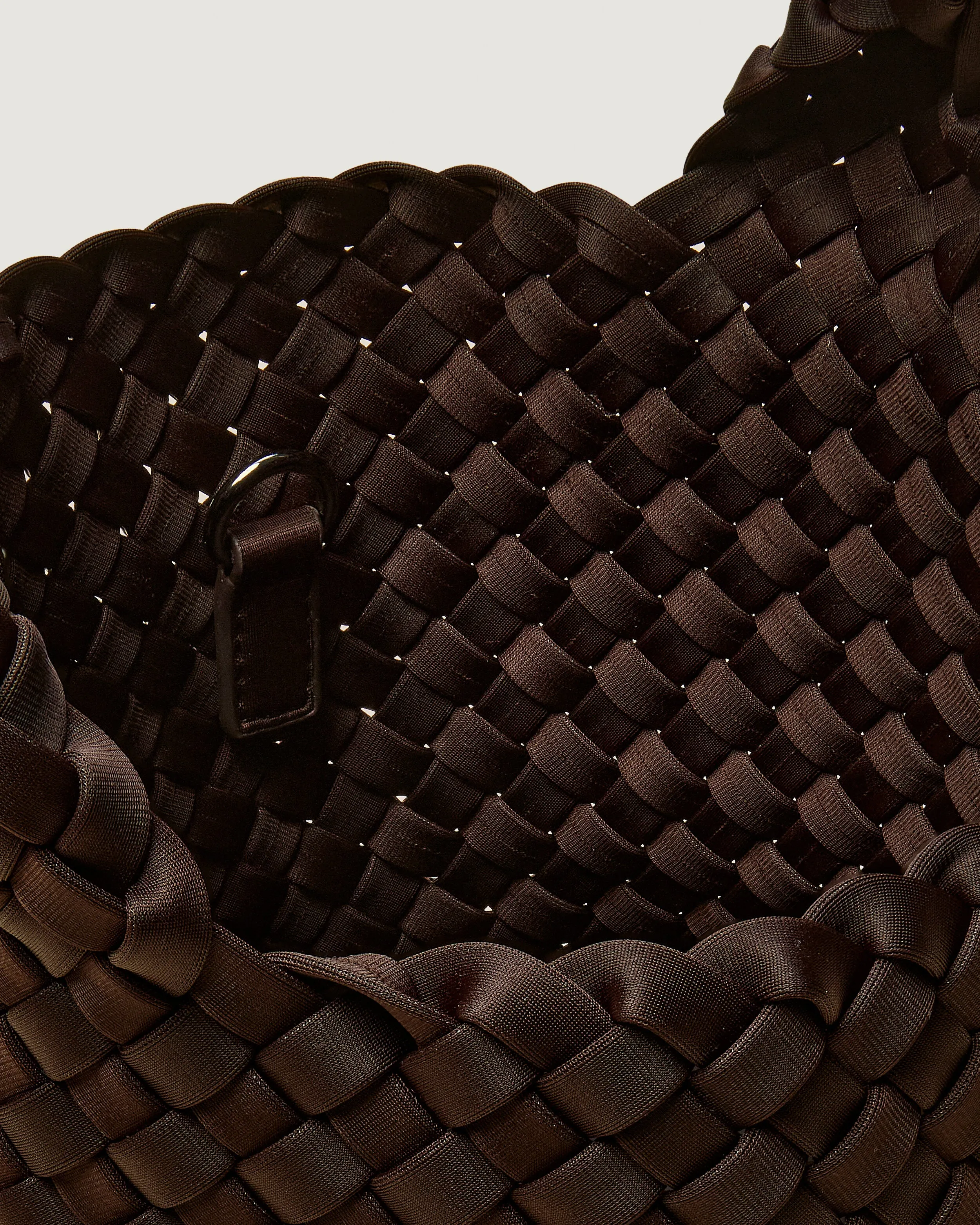 St. Barths Petit Tote | Chocolate sold by Naghedi product image thumbnail 2