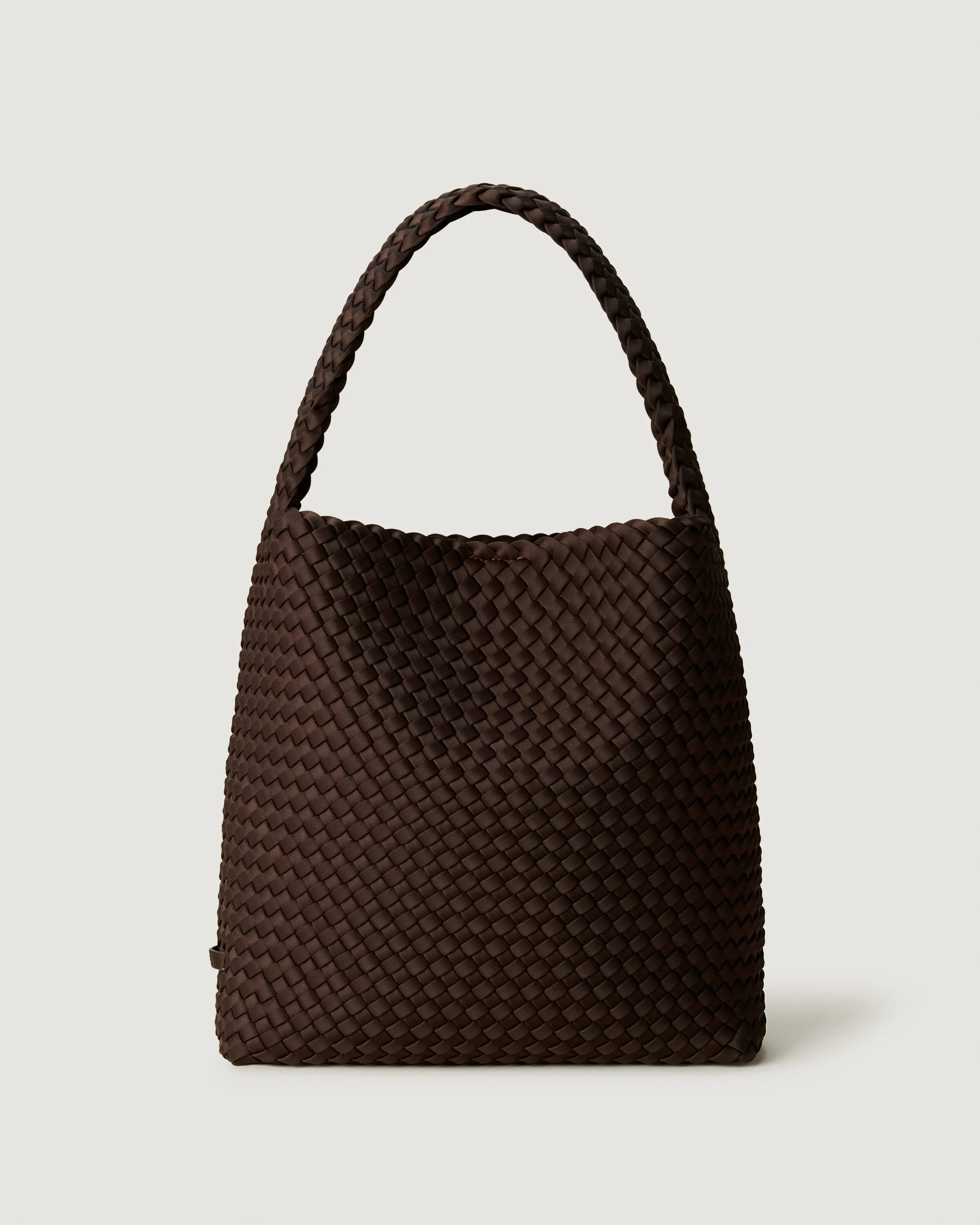 Nomad Medium Hobo | Chocolate sold by Naghedi