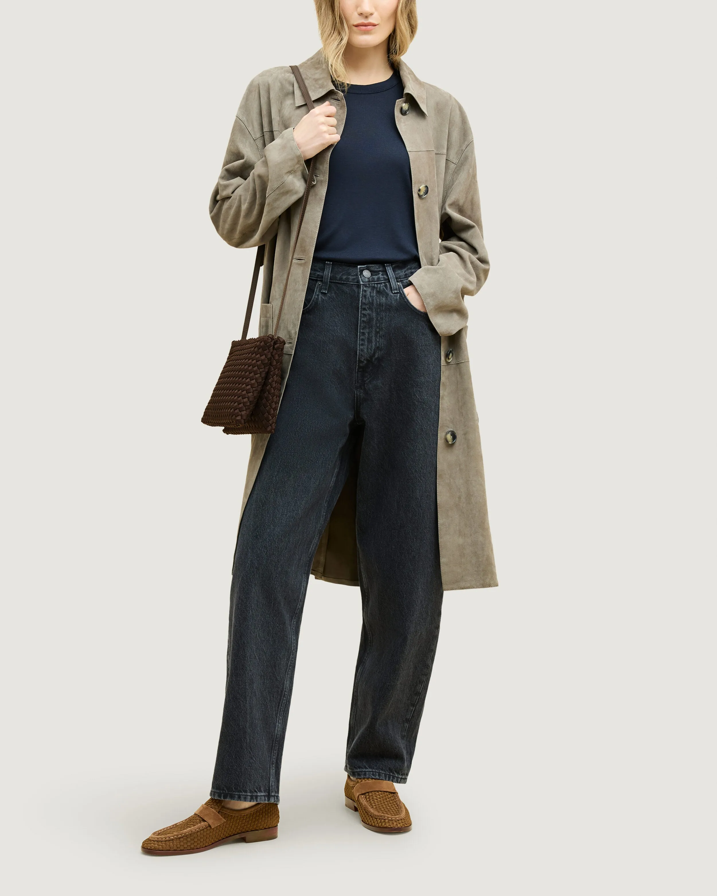 Soho Envelope Crossbody | Chocolate sold by Naghedi product image thumbnail 5