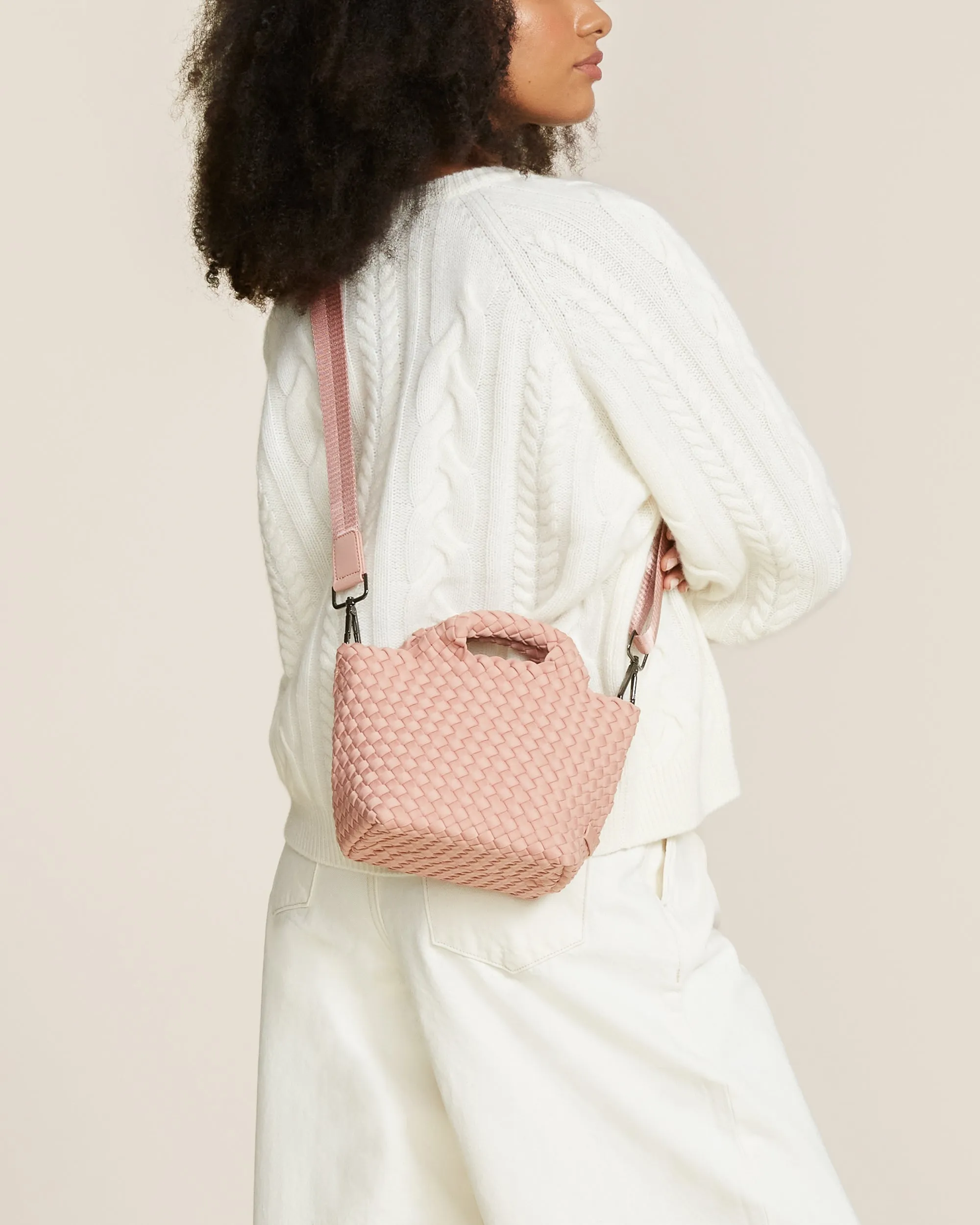 St. Barths Petit Tote | Dusk sold by Naghedi product image thumbnail 4