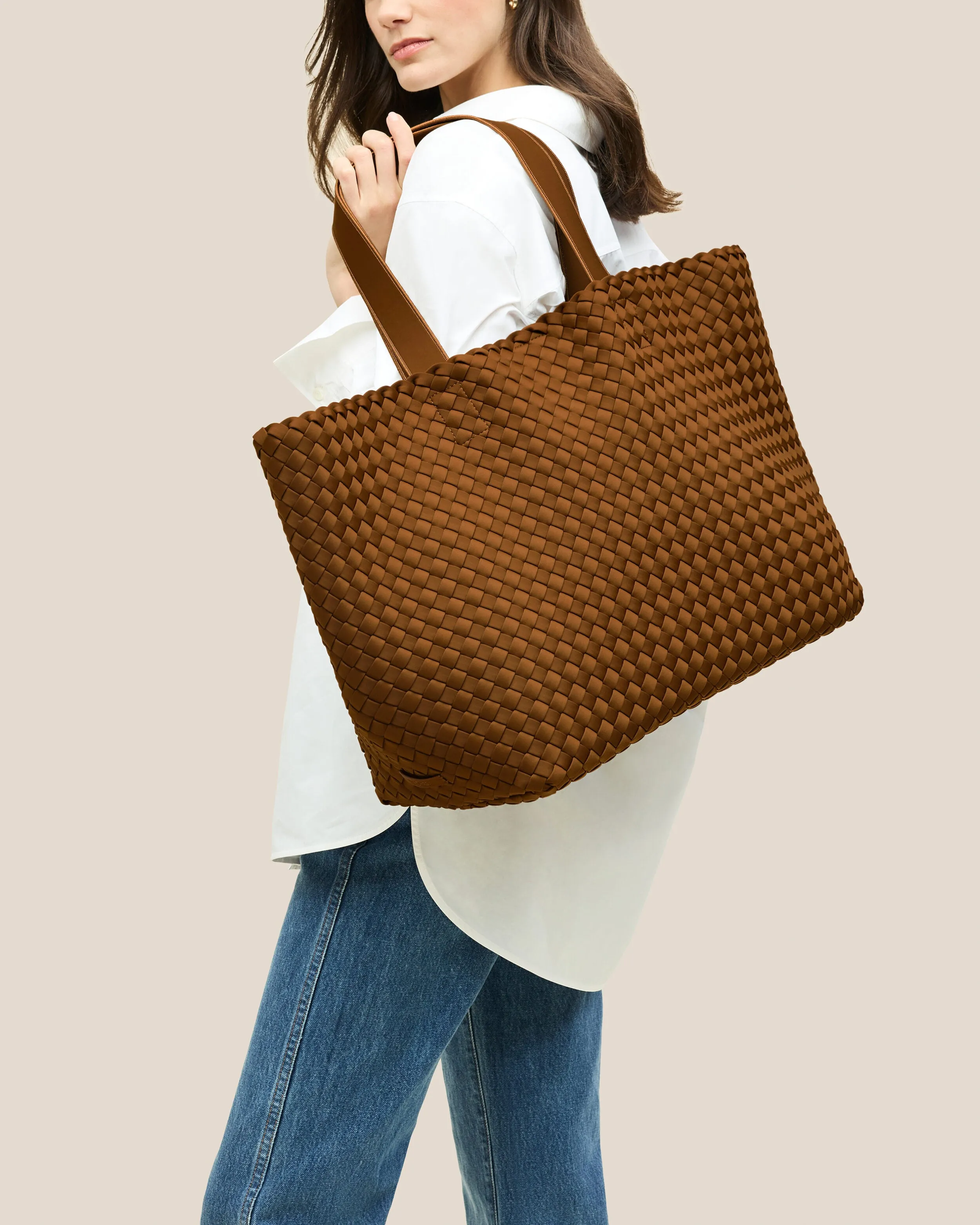 Como Large Tote | Teak sold by Naghedi product image thumbnail 4