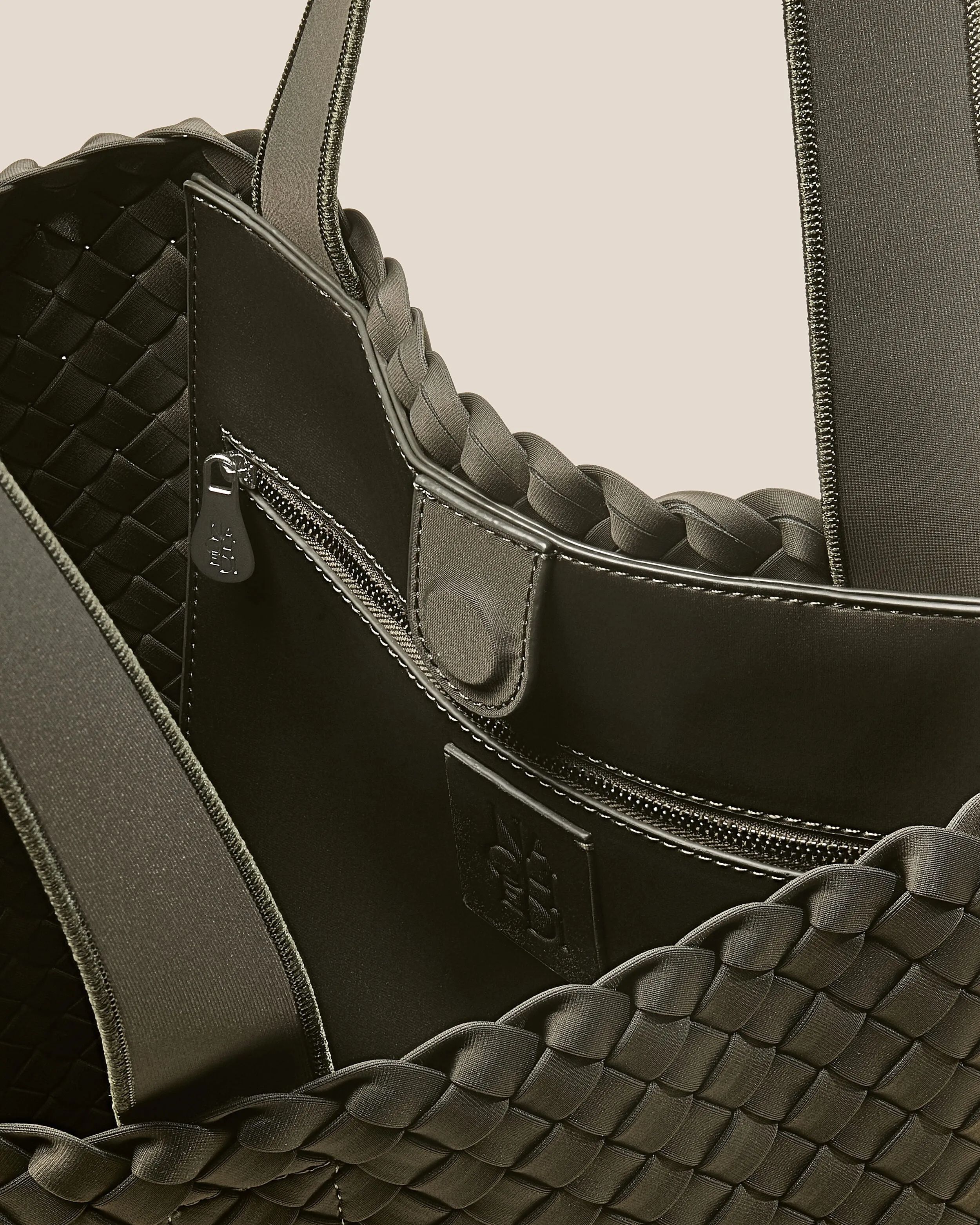 Como Shopper Tote | Olive sold by Naghedi product image thumbnail 2