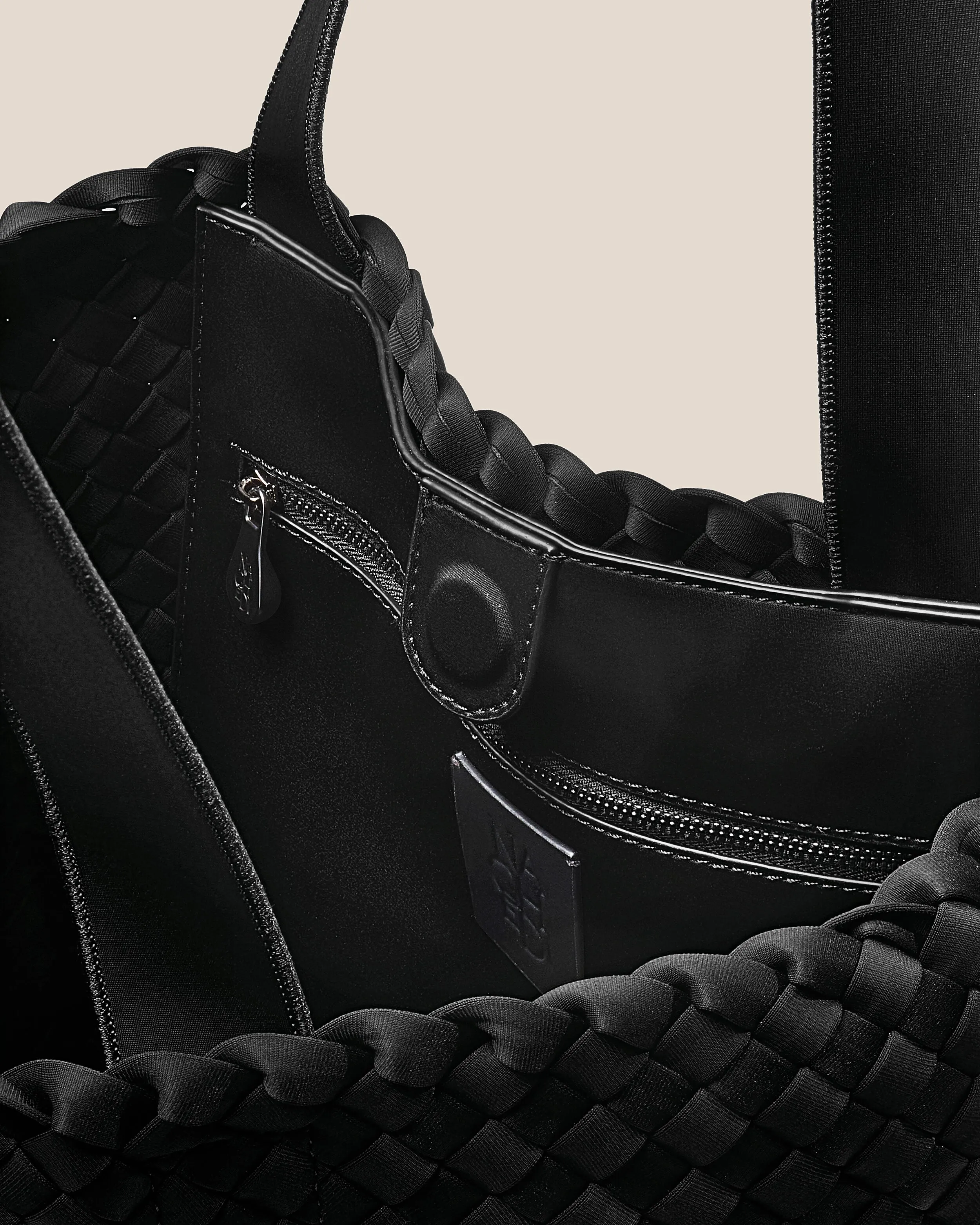 Como Shopper Tote | Onyx sold by Naghedi product image thumbnail 2