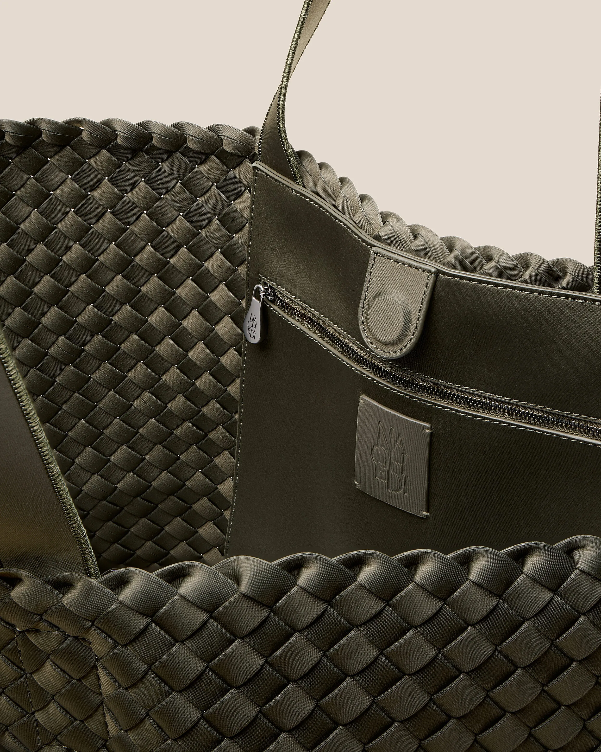 Como Large Tote | Olive sold by Naghedi product image thumbnail 2