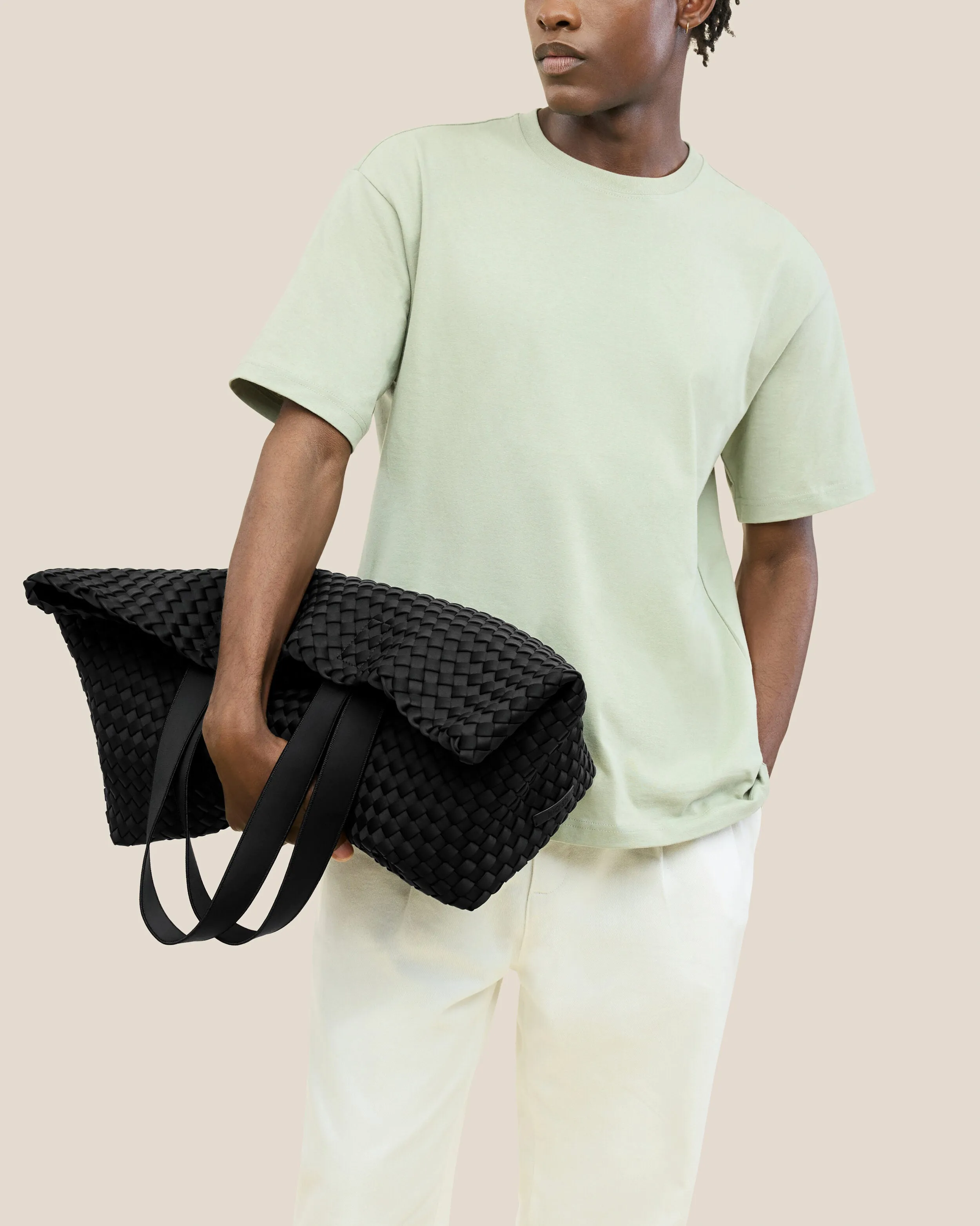 Como Large Tote | Onyx sold by Naghedi product image thumbnail 4