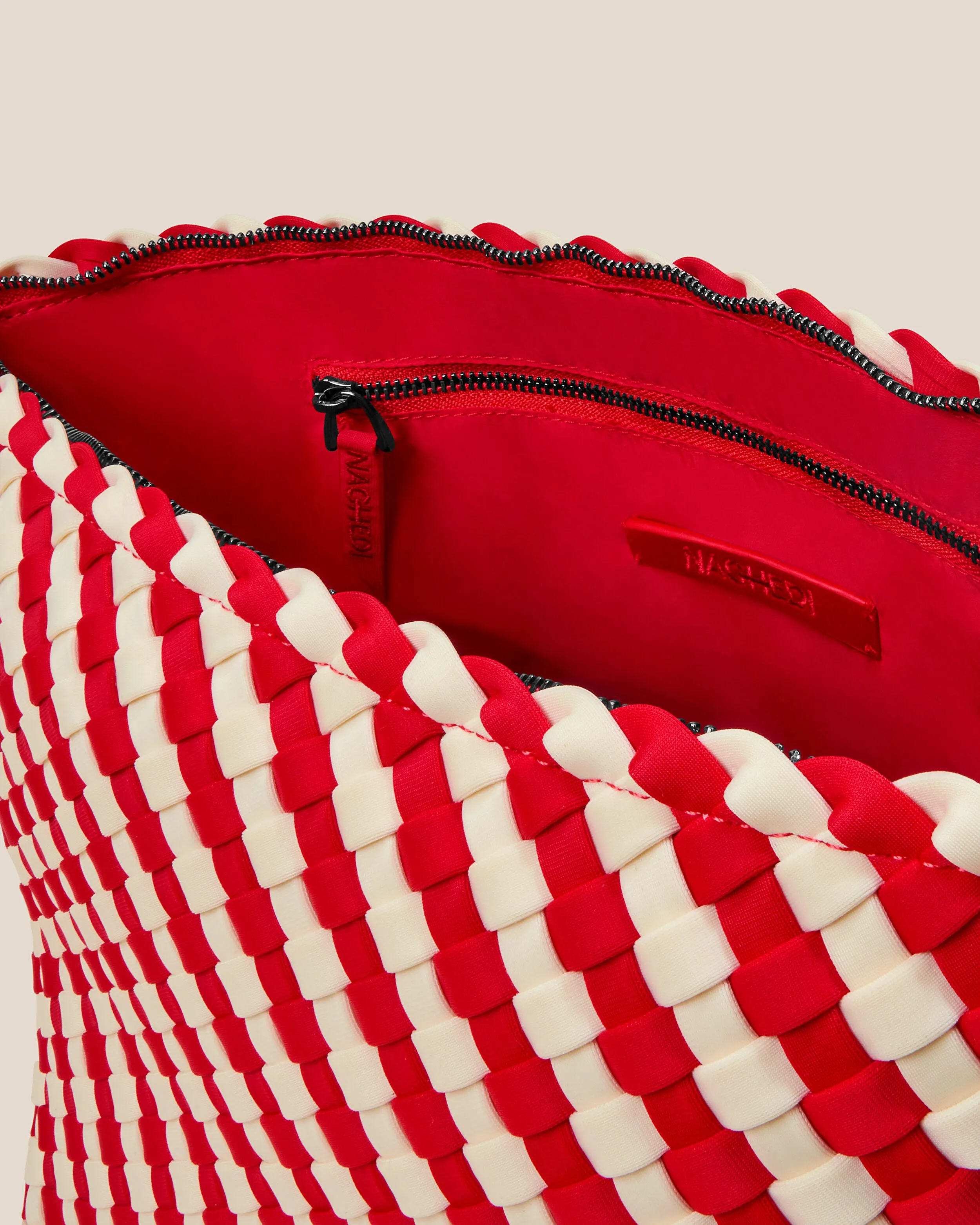 Portofino Large Cosmetic Pouch Striped | Amalfi sold by Naghedi product image thumbnail 2