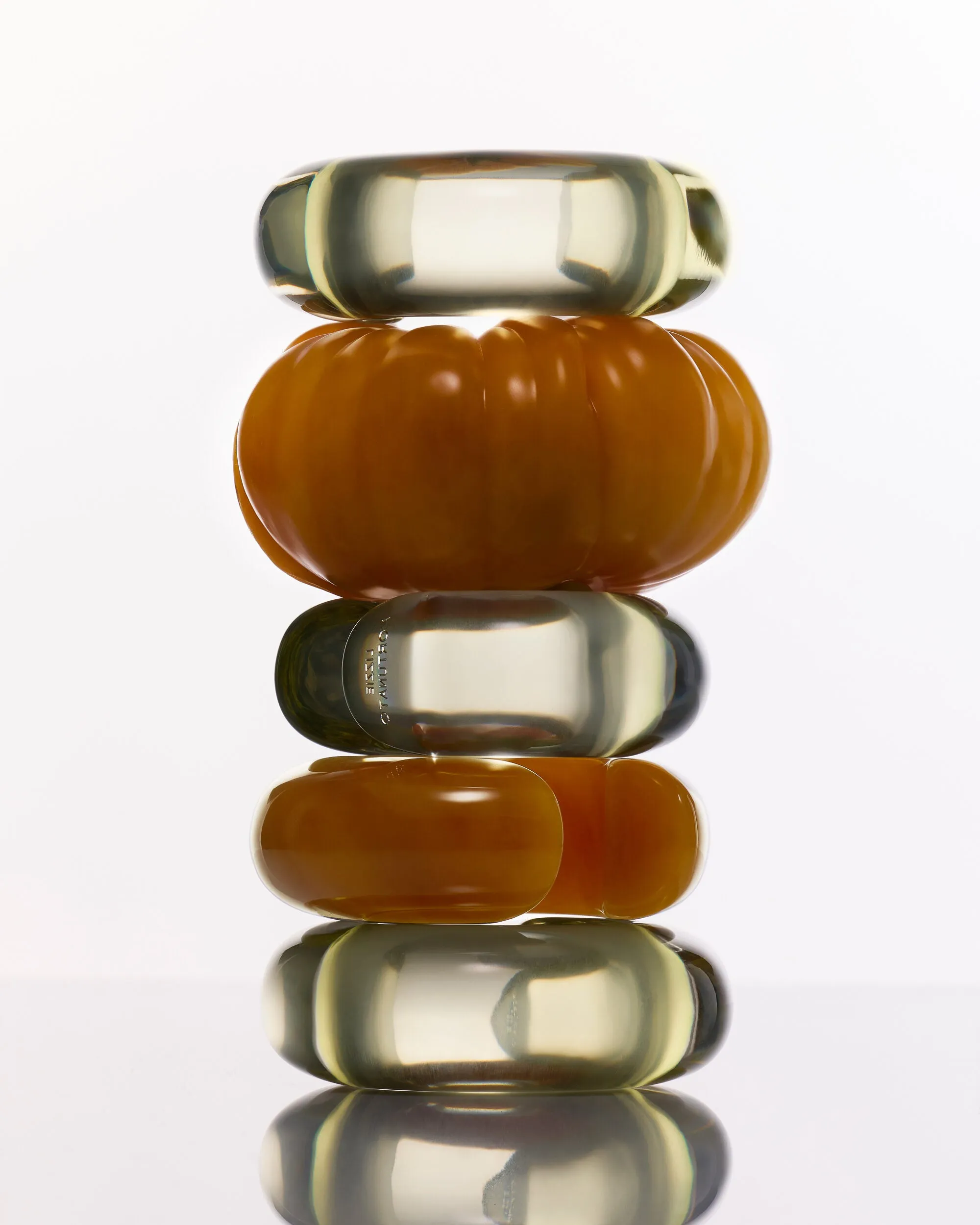 Lizzie Fortunato Arc Cuff | Lilac sold by Naghedi product image thumbnail 2