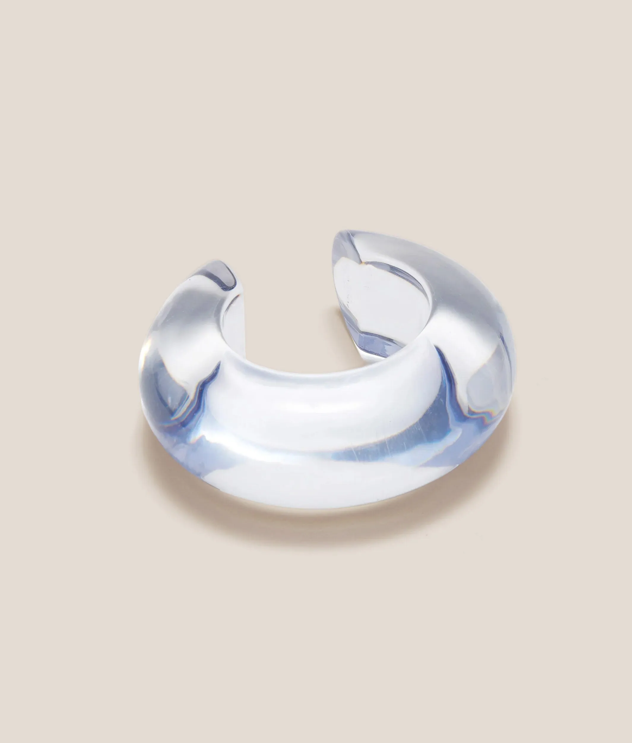 Lizzie Fortunato Arc Cuff | Lilac sold by Naghedi