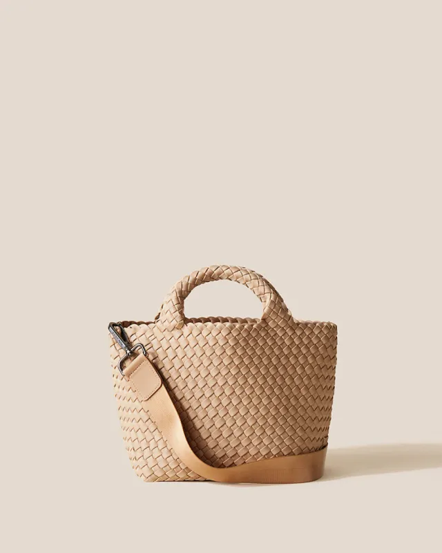St. Barths Small Tote | Camel sold by Naghedi