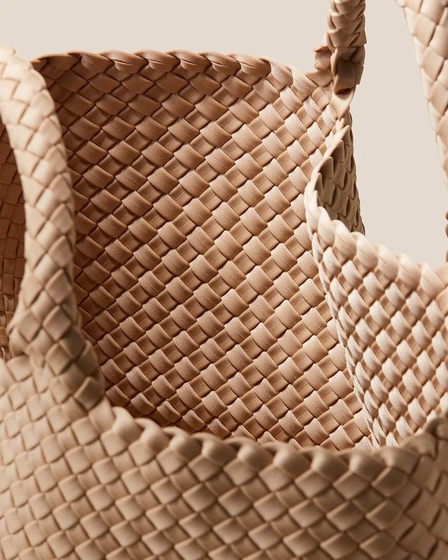 St. Barths Medium Tote | Camel sold by Naghedi product image thumbnail 2