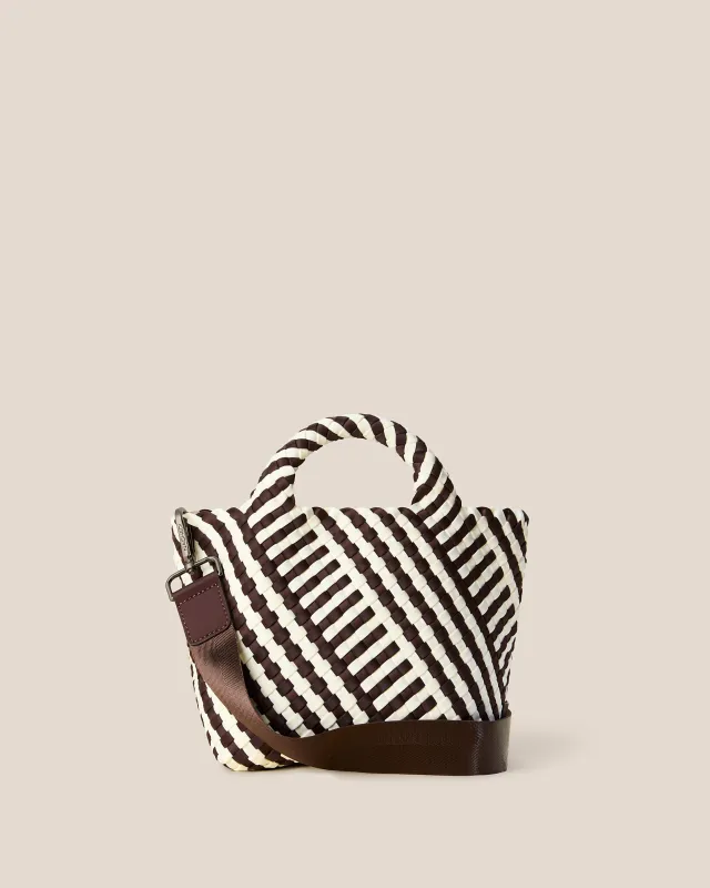 St. Barths Small Tote Striped Geo | Roma sold by Naghedi