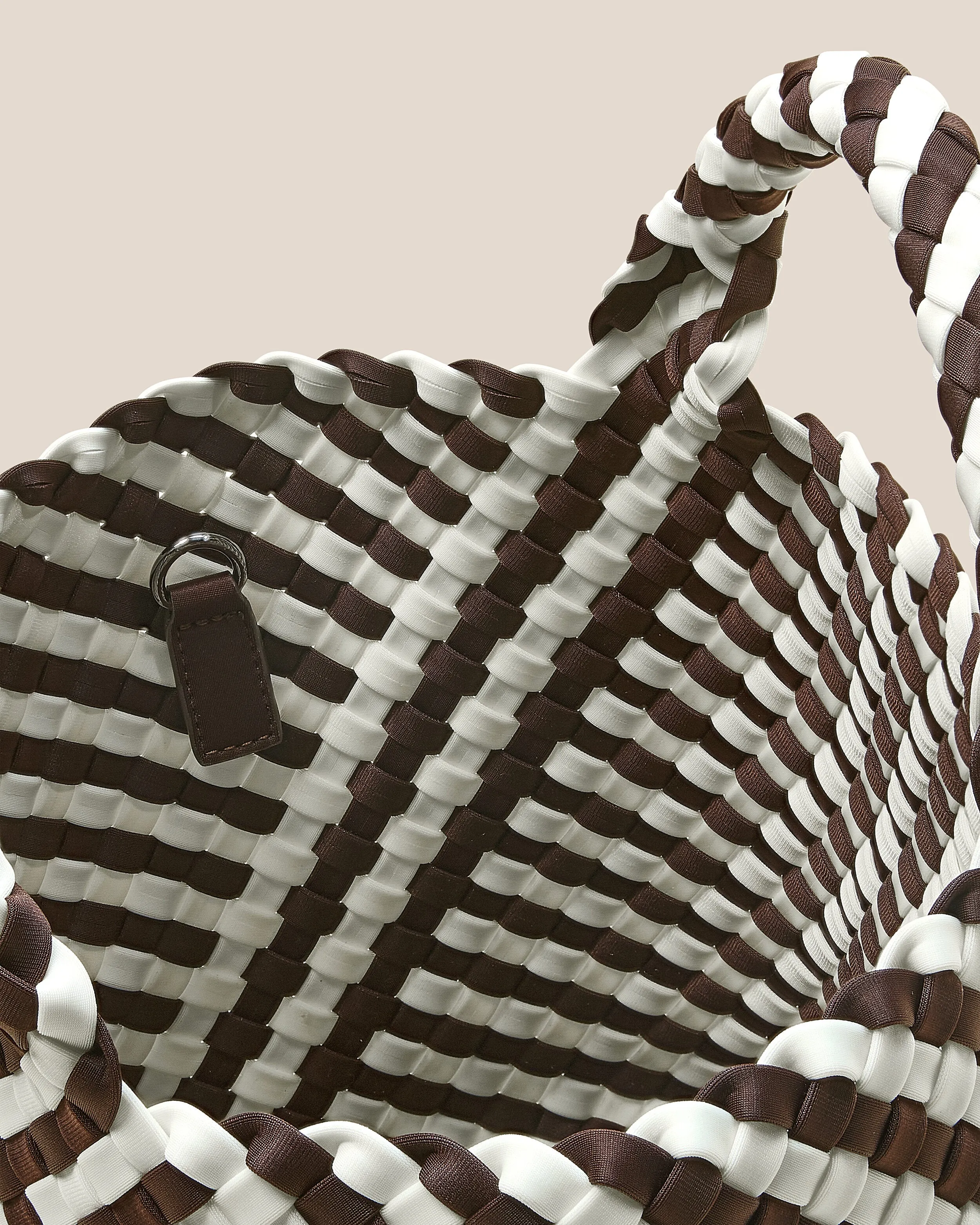 St. Barths Small Tote Striped Geo | Roma sold by Naghedi product image thumbnail 2