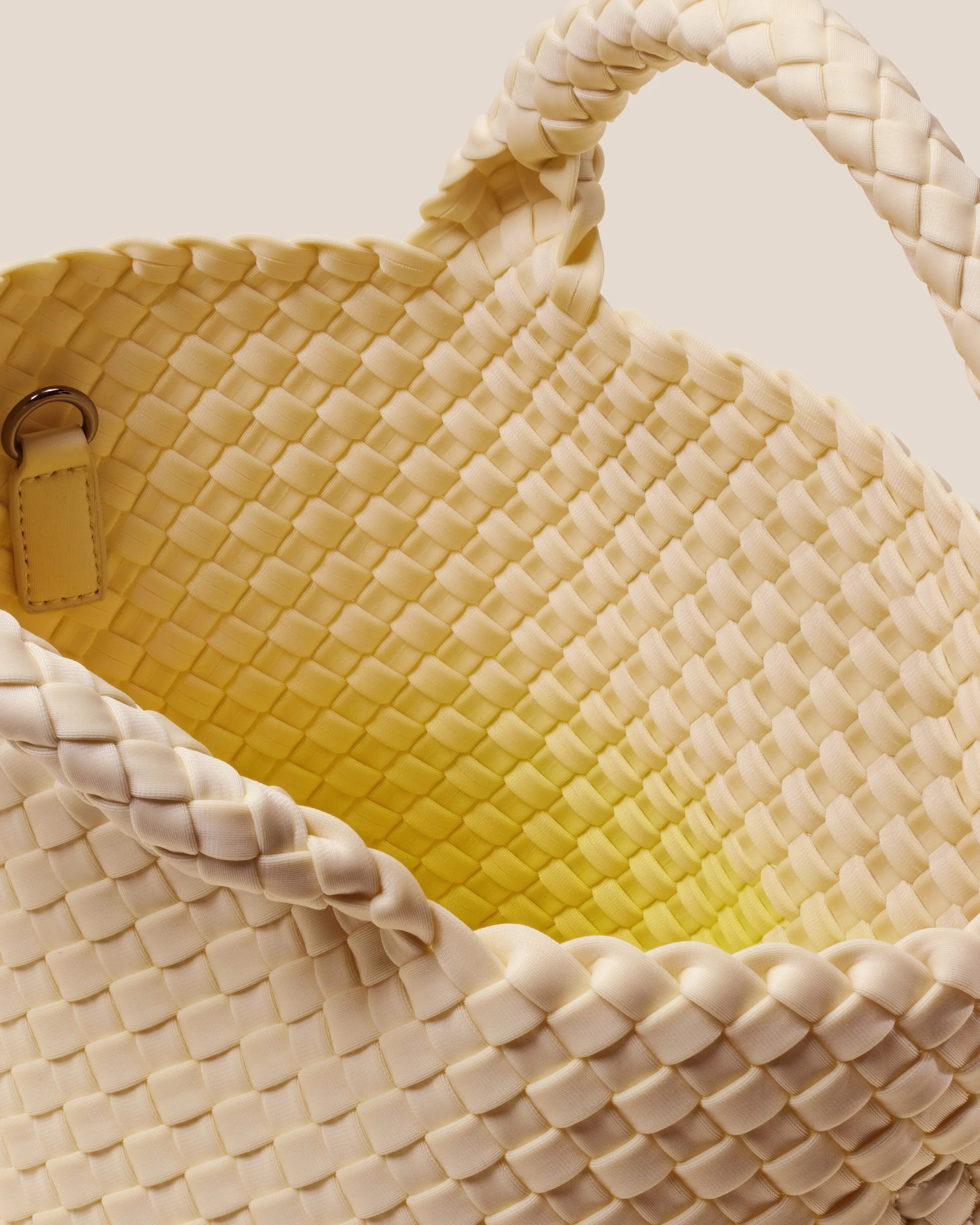 St. Barths Small Tote Dip Dyed | Ginkgo sold by Naghedi product image thumbnail 2