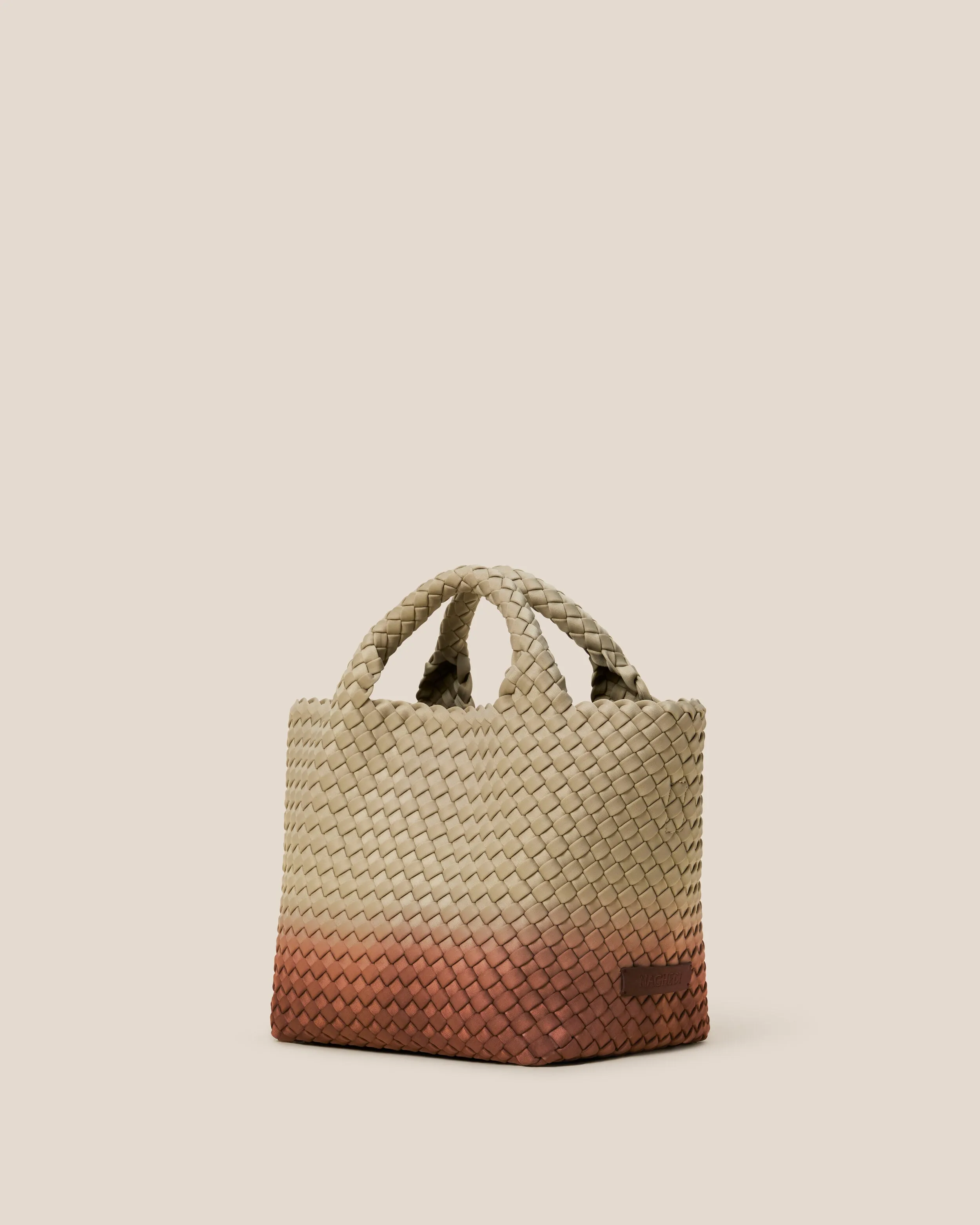 St. Barths Small Tote Dip Dyed | Java sold by Naghedi product image thumbnail 4