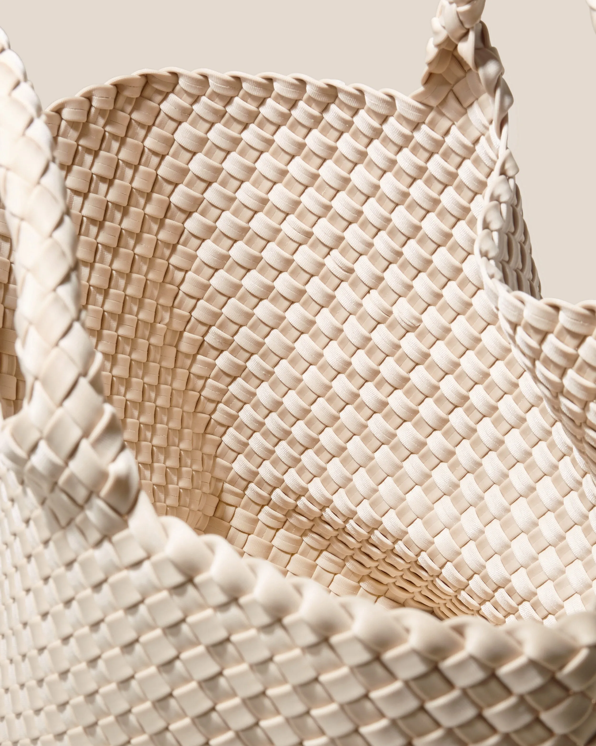 St. Barths Medium Tote | Ecru sold by Naghedi product image thumbnail 2