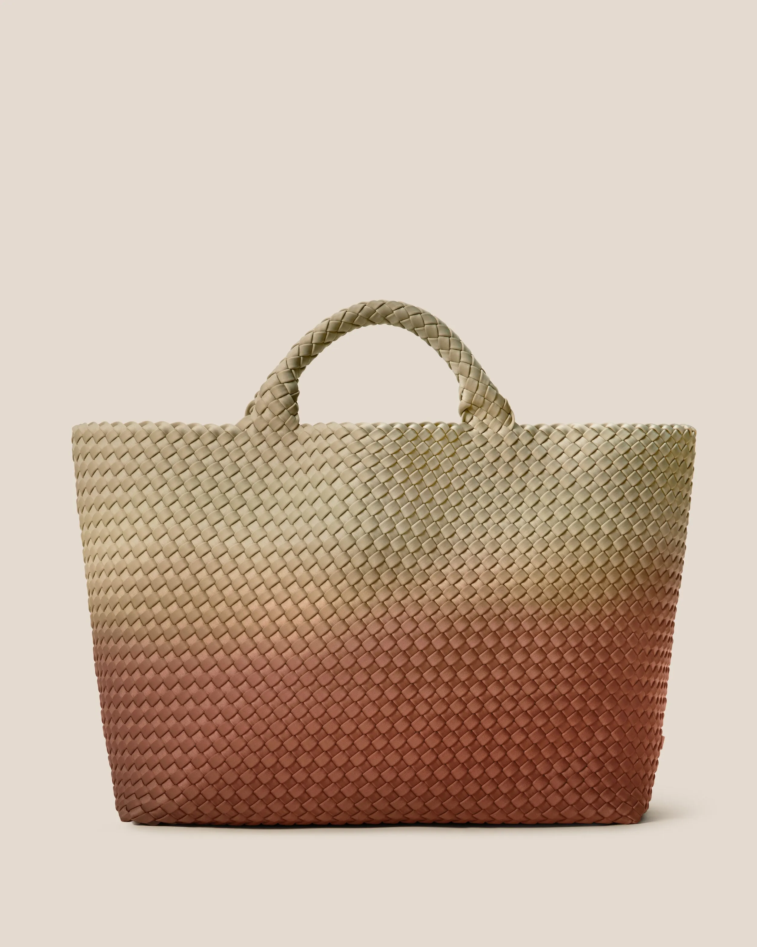 St. Barths Large Tote Dip Dyed | Java sold by Naghedi