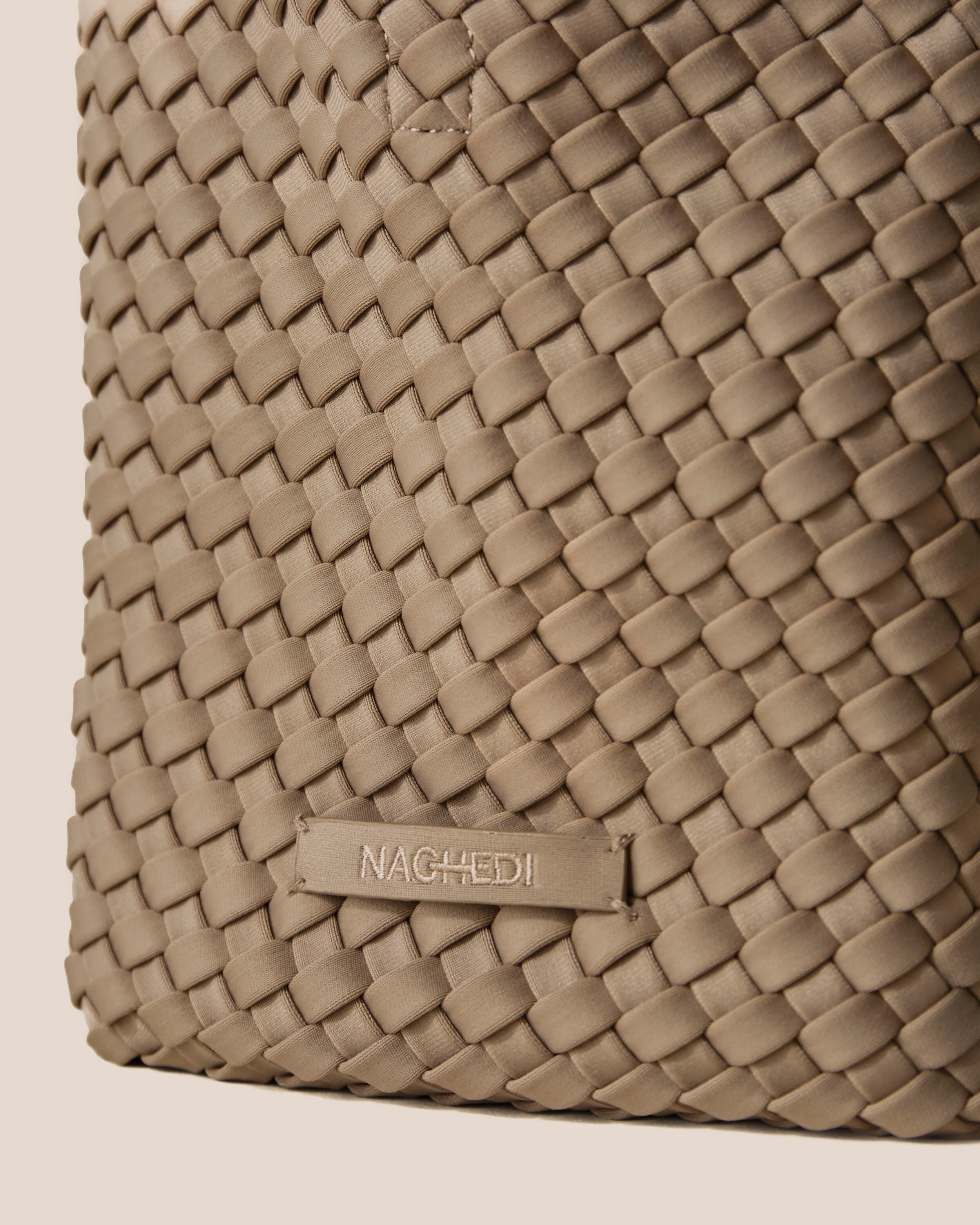 St. Barths Small Tote | Cashmere sold by Naghedi product image thumbnail 4